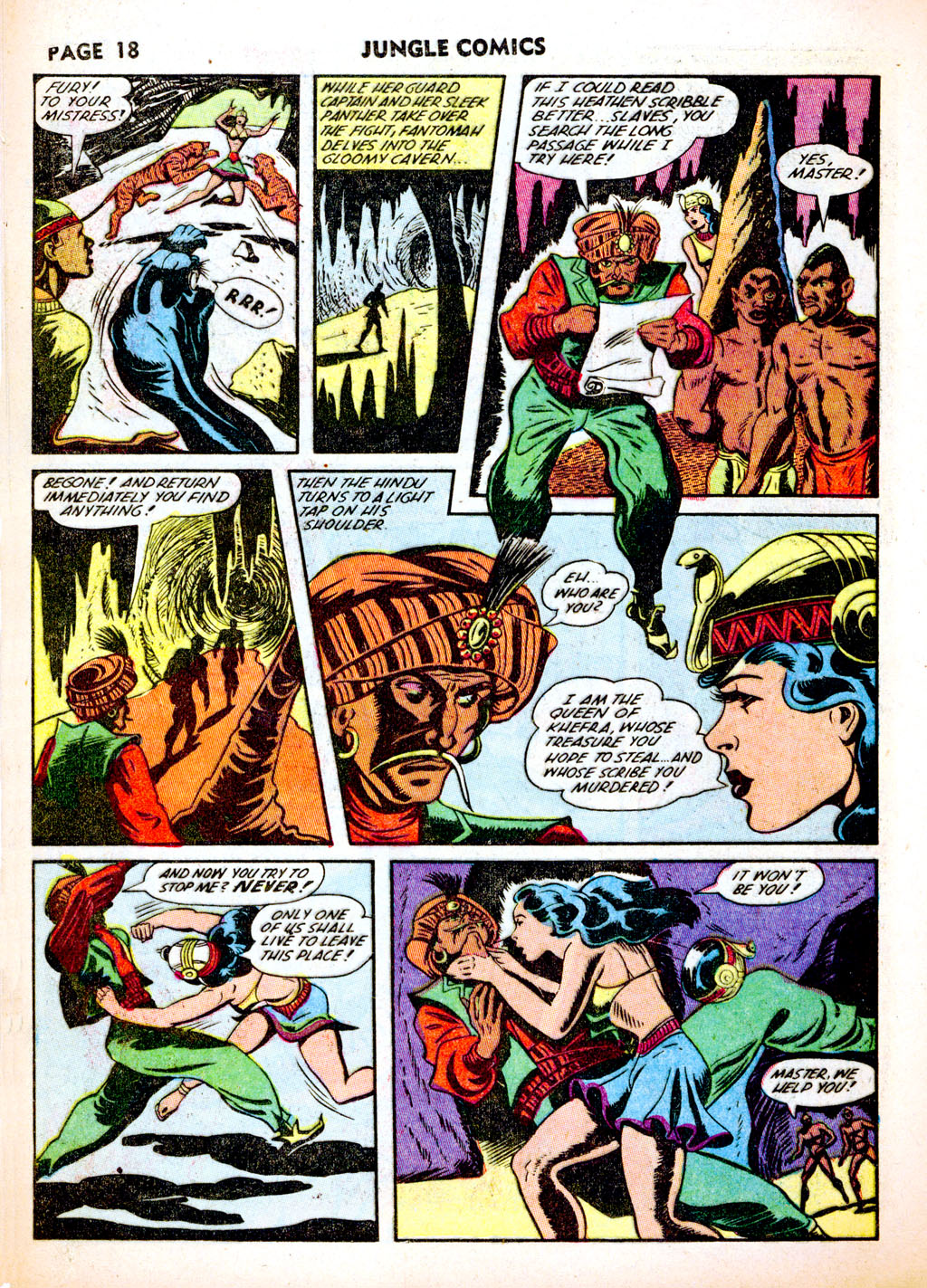 Read online Jungle Comics comic -  Issue #37 - 20