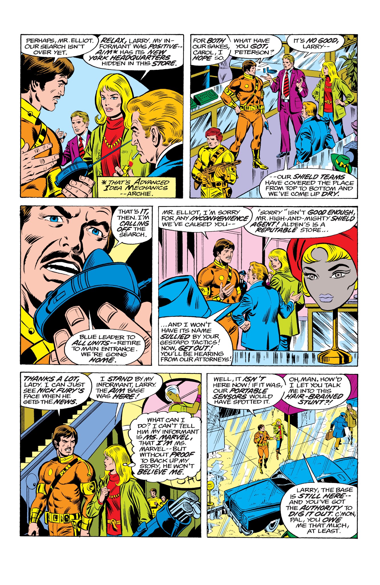 Read online Marvel Masterworks: Ms. Marvel comic -  Issue # TPB 1 - 135