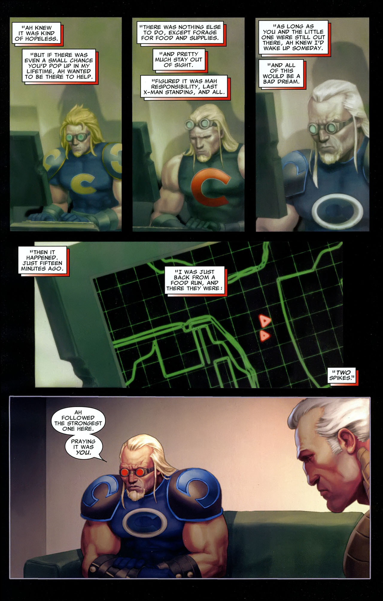 Read online Cable (2008) comic -  Issue #4 - 10