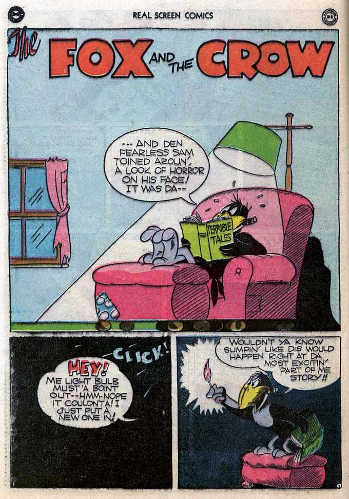 Read online Real Screen Comics comic -  Issue #26 - 34