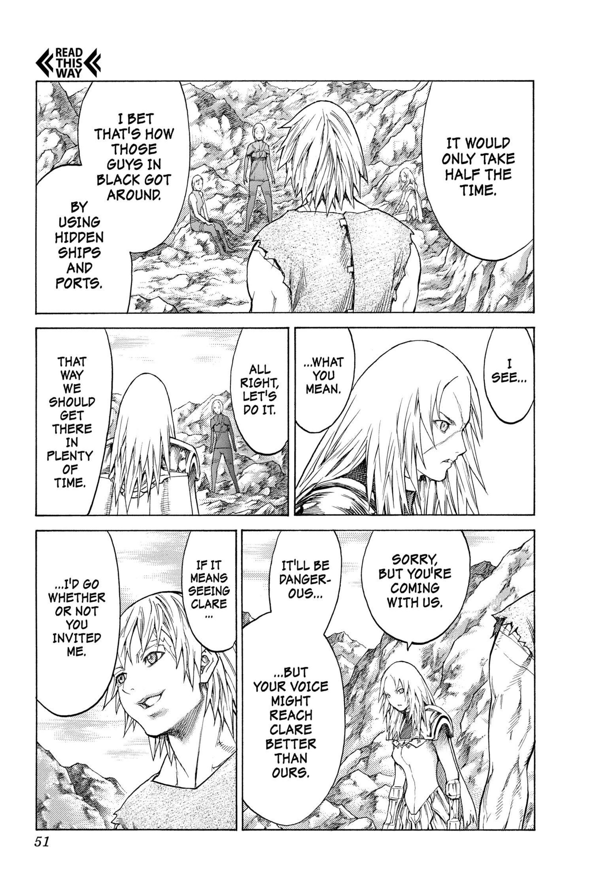 Read online Claymore comic -  Issue #23 - 46