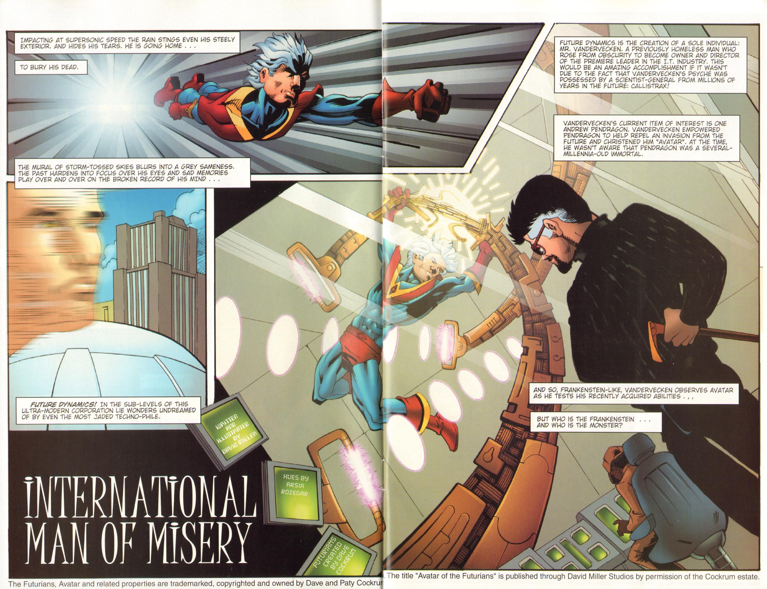 Read online Avatar Of The Futurians comic -  Issue #1 - 4