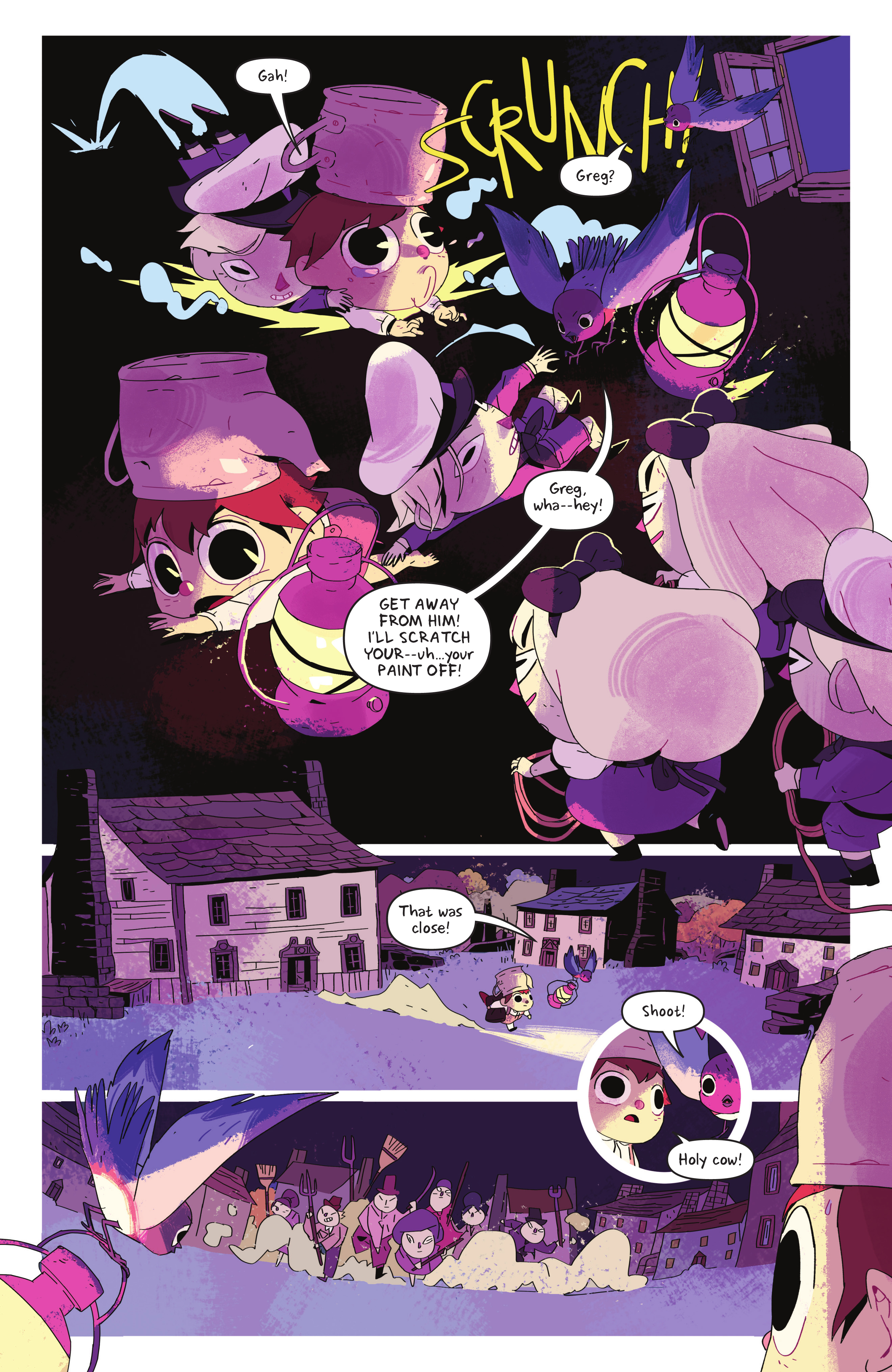 Read online Over the Garden Wall: Hollow Town comic -  Issue # TPB - 99