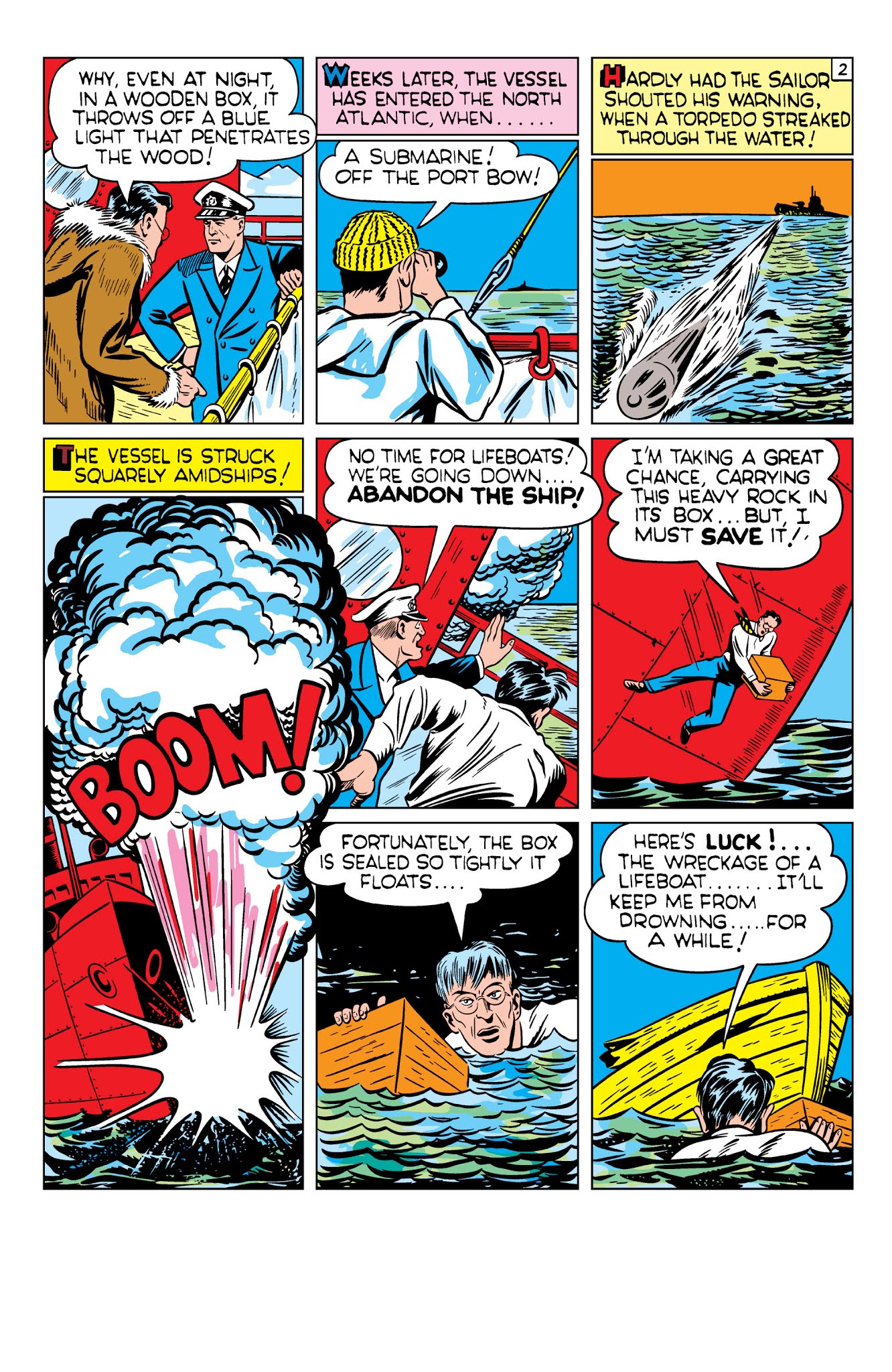 Read online Daring Mystery Comics comic -  Issue #7 - 21