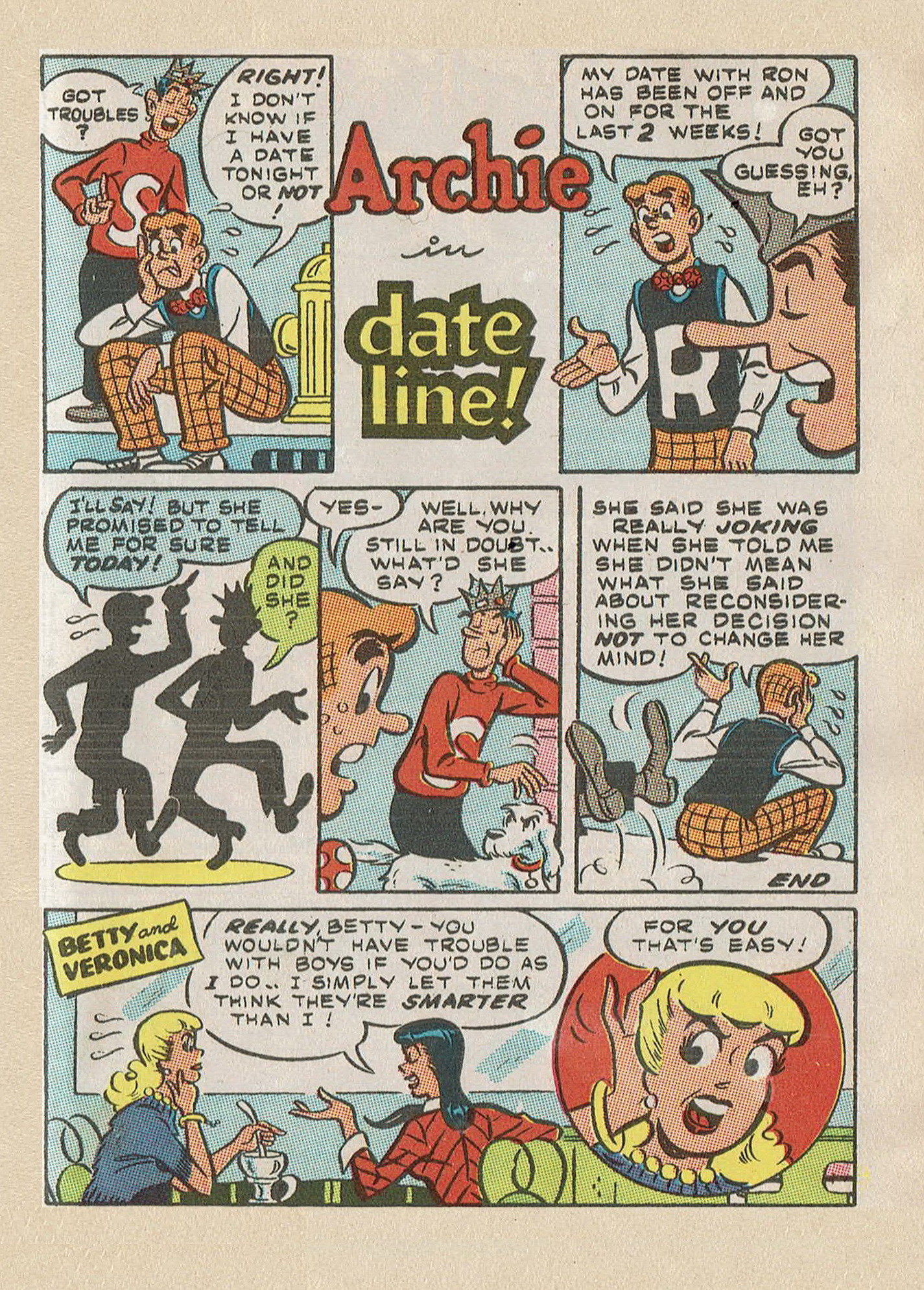 Read online Betty and Veronica Digest Magazine comic -  Issue #48 - 27