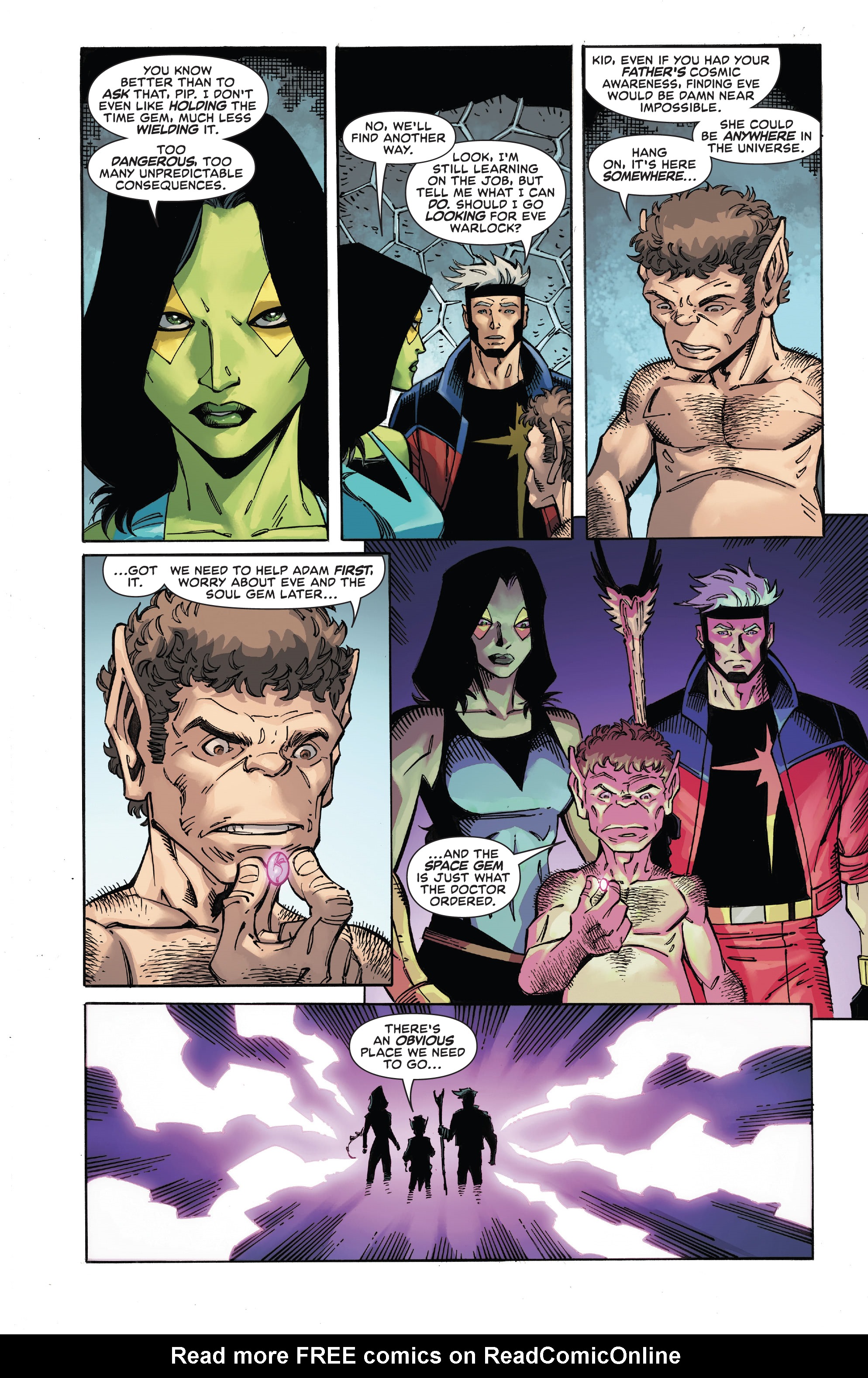 Read online Warlock: Rebirth comic -  Issue #2 - 8