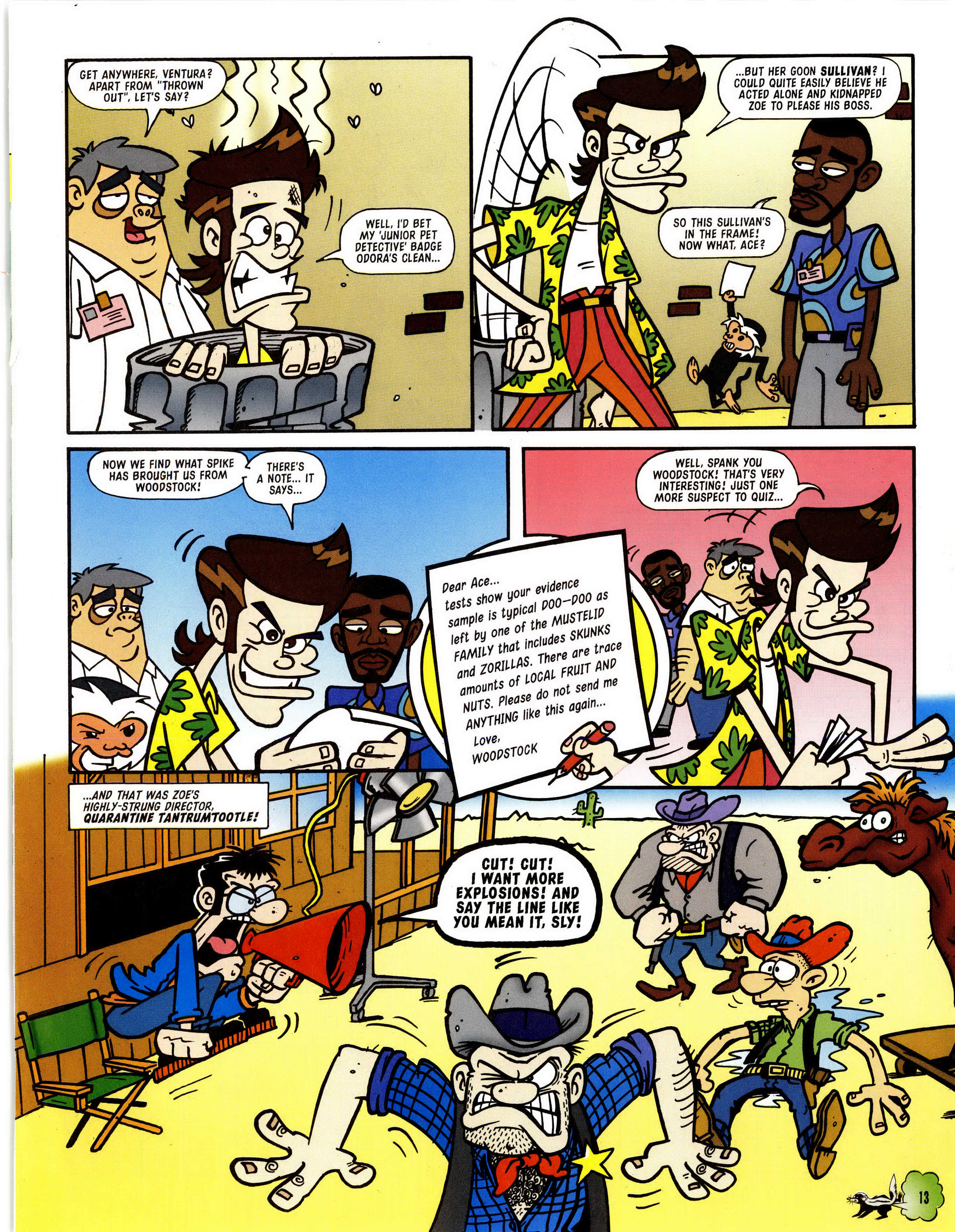 Read online Ace Ventura Pet Detective comic -  Issue #7 - 13