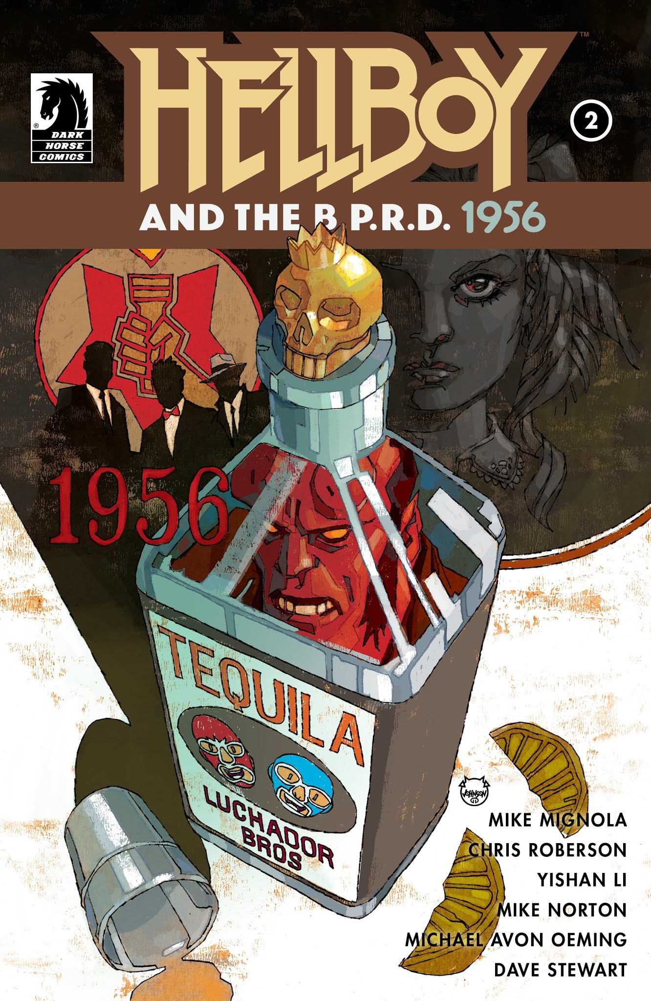 Read online Hellboy and the B.P.R.D. 1956 comic -  Issue #2 - 1