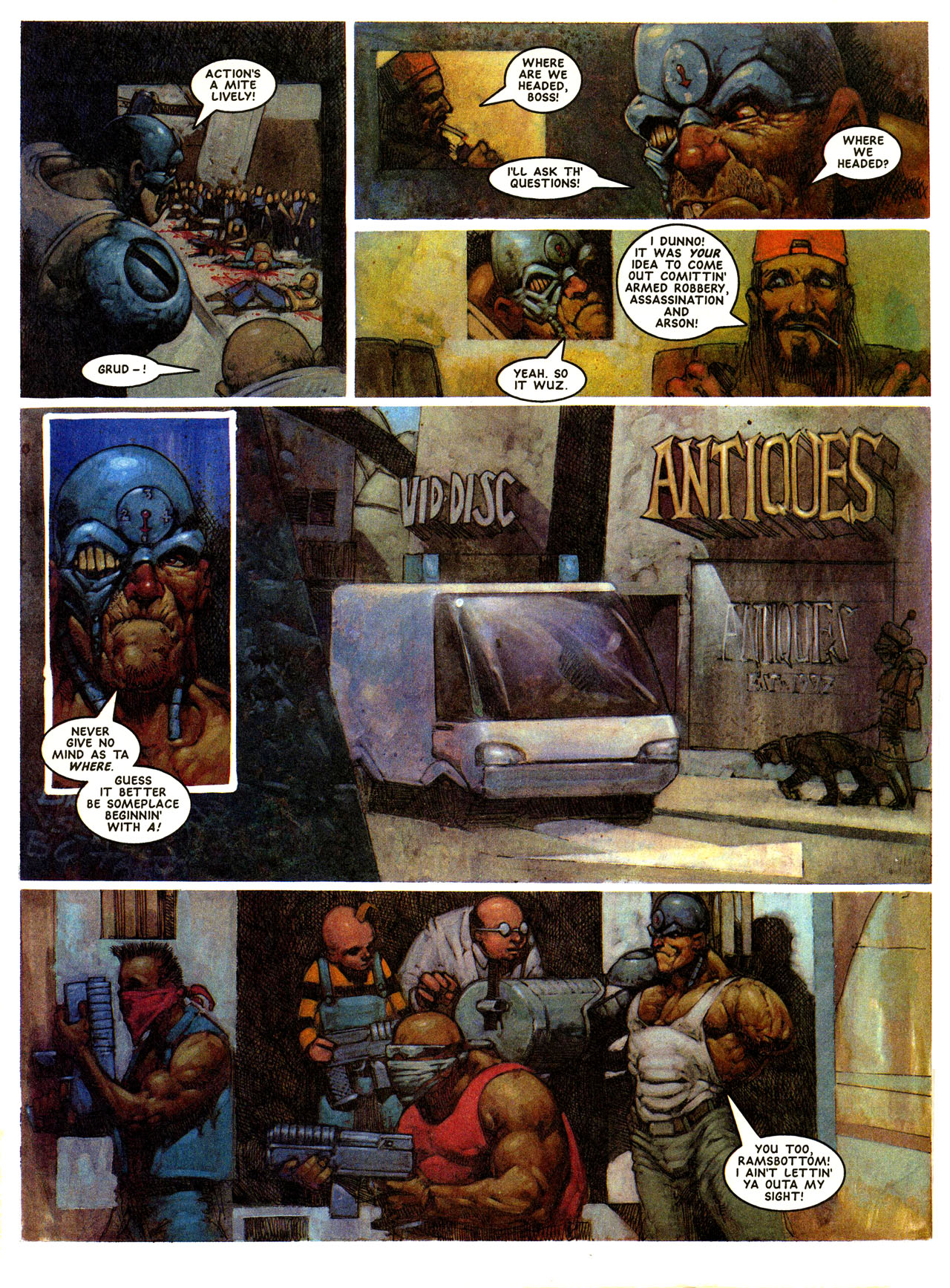 Read online Judge Dredd: The Megazine (vol. 2) comic -  Issue #67 - 24