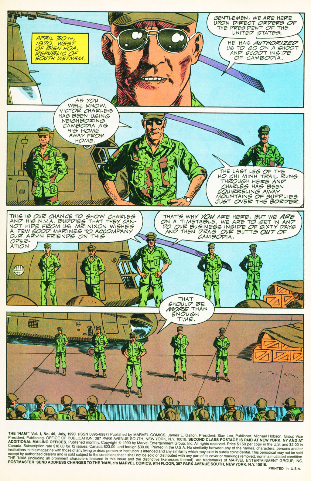 Read online The 'Nam comic -  Issue #46 - 2