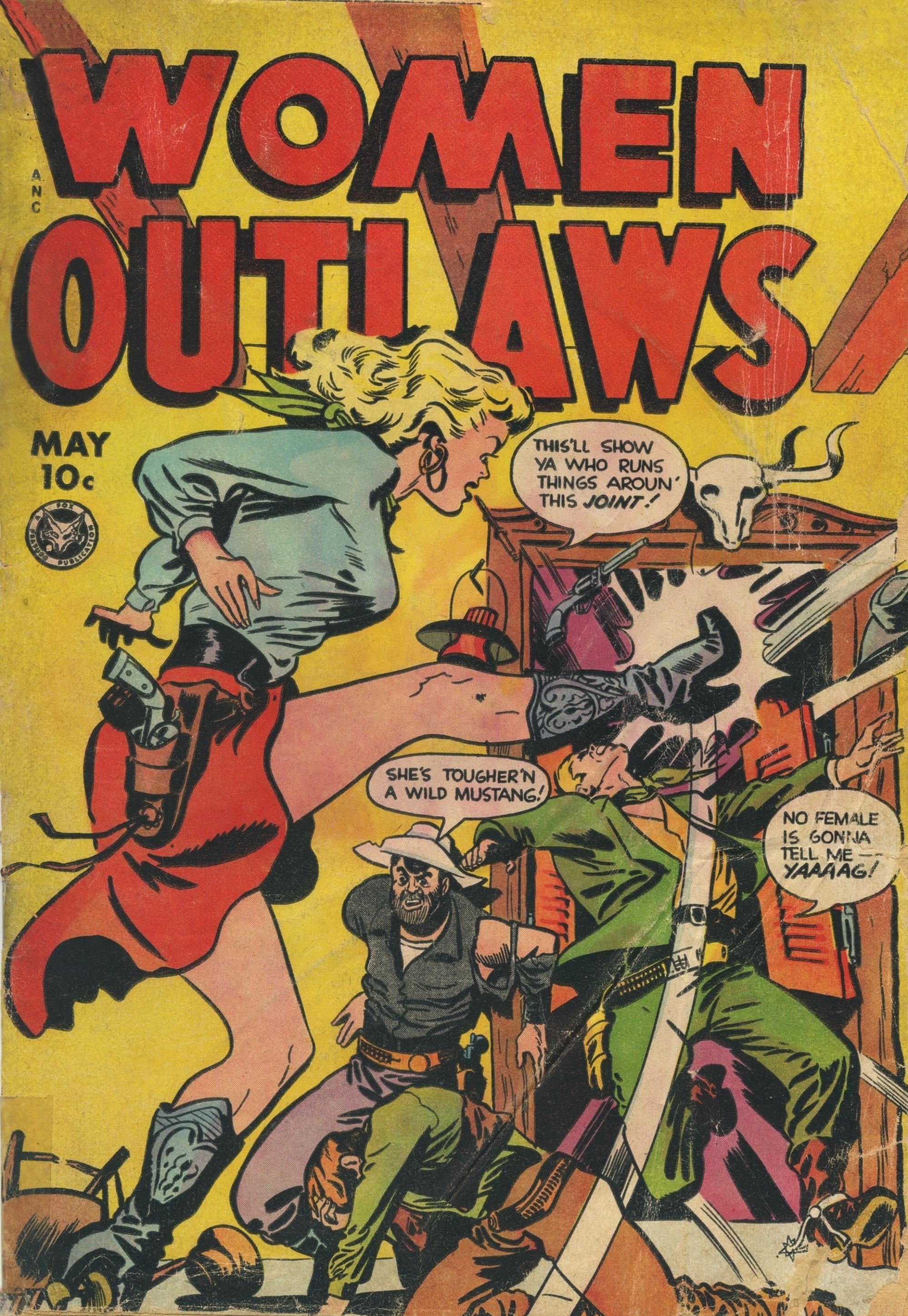 Read online Women Outlaws comic -  Issue #6 - 1
