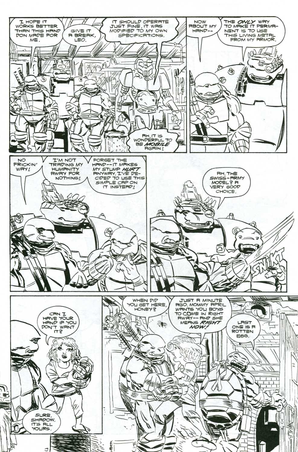 Read online Teenage Mutant Ninja Turtles (1996) comic -  Issue #23 - 4