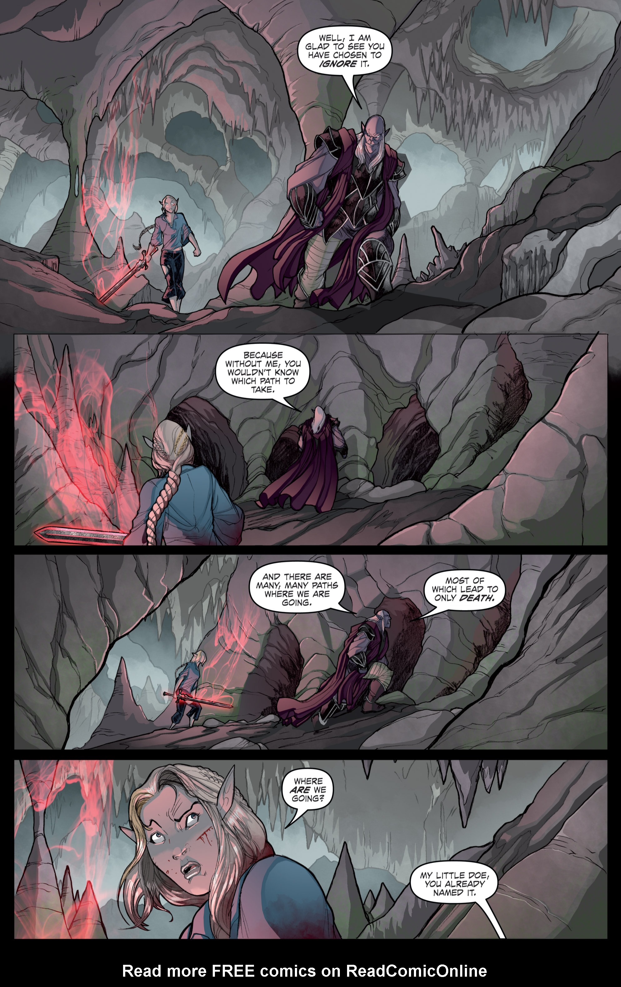 Read online Dungeons & Dragons: Cutter comic -  Issue #5 - 9