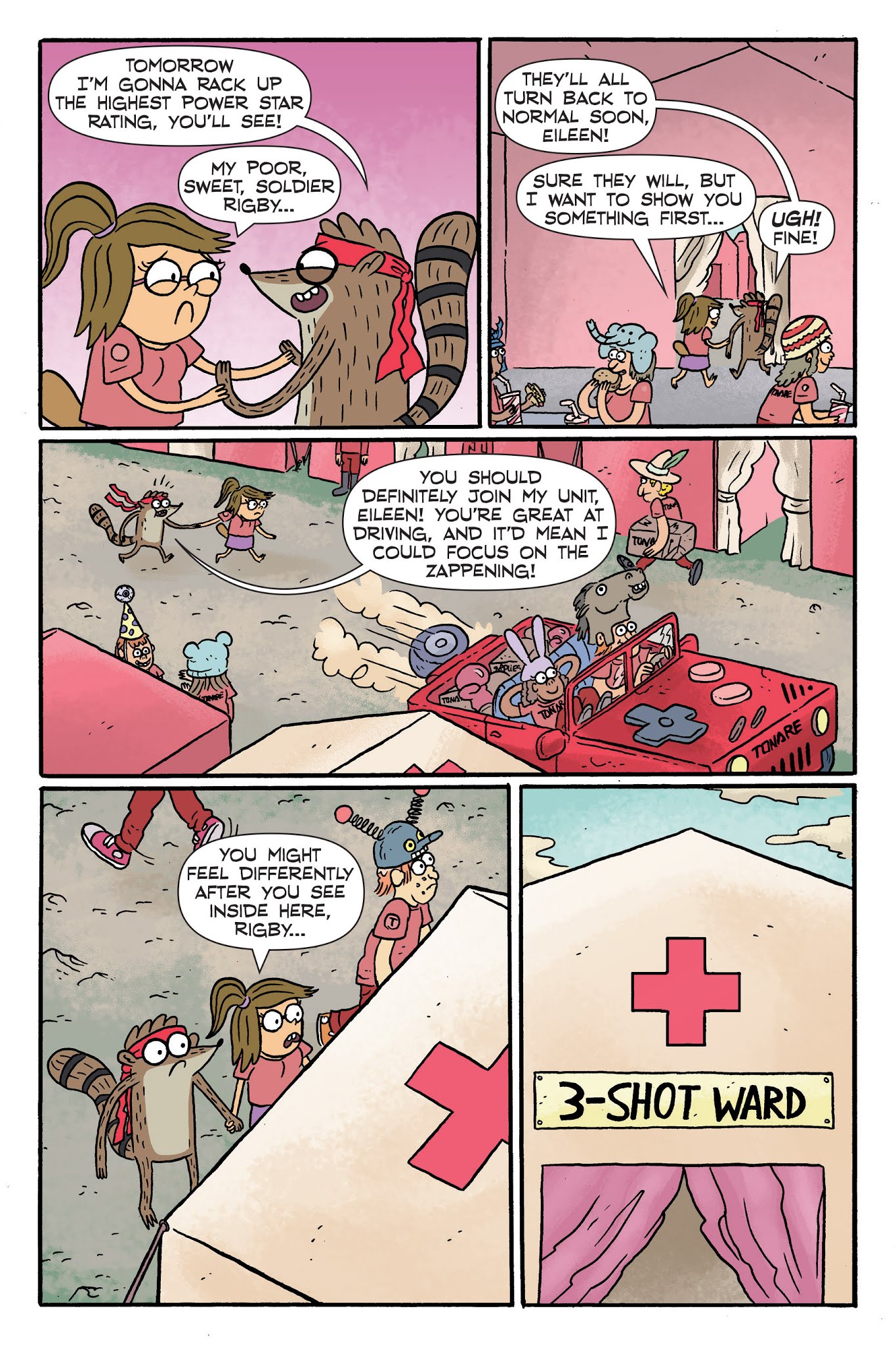 Read online Regular Show: A Clash of Consoles comic -  Issue # TPB (Part 1) - 91