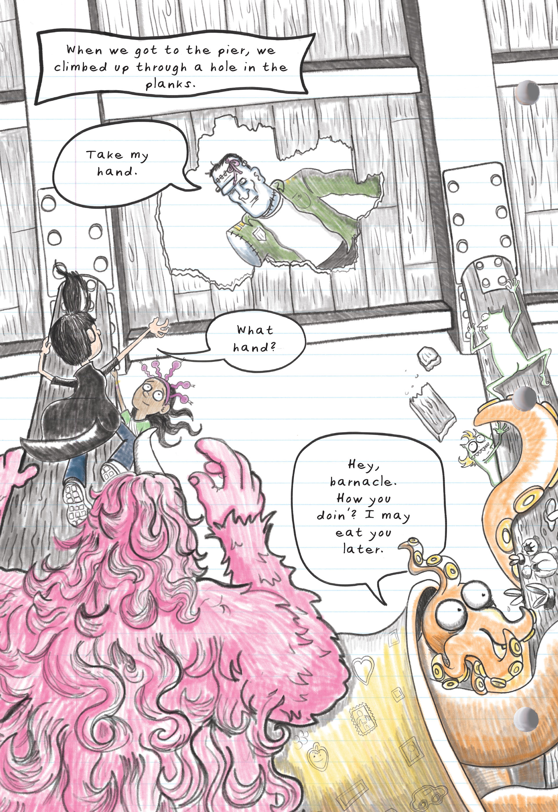 Read online We Found A Monster comic -  Issue # TPB - 116