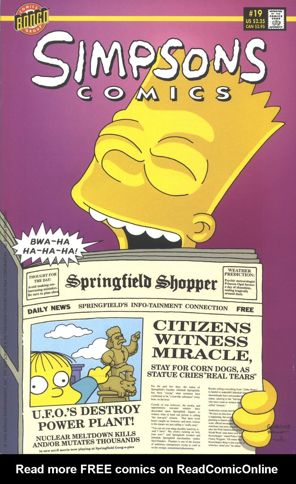 Read online Simpsons Comics comic -  Issue #19 - 1