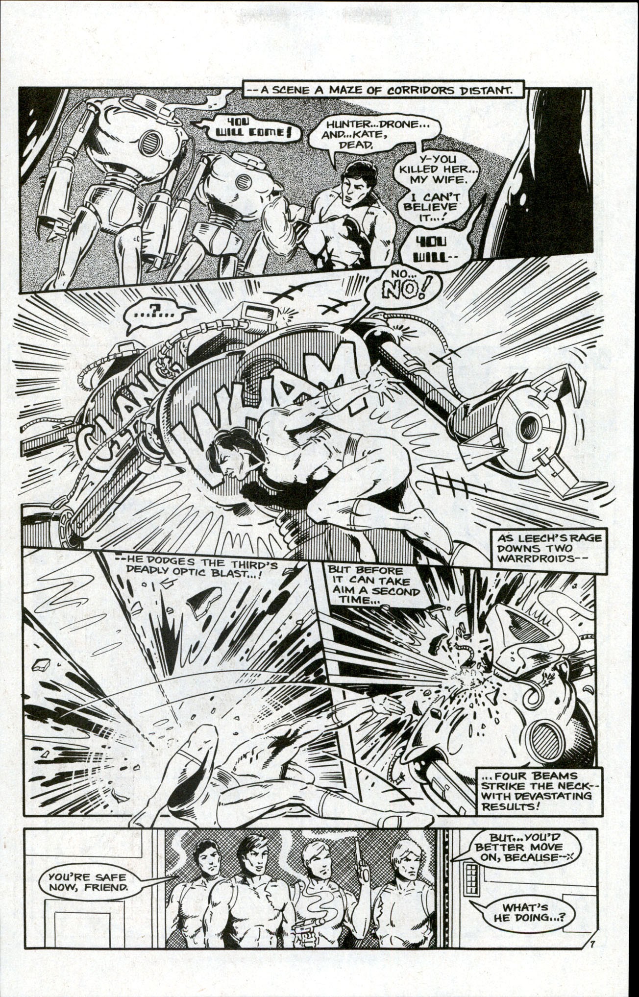 Read online The Survivors (1986) comic -  Issue #1 - 9