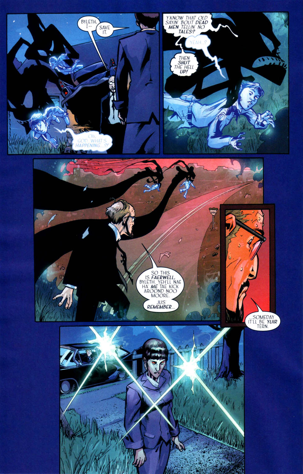 Read online Route 666 comic -  Issue #9 - 17