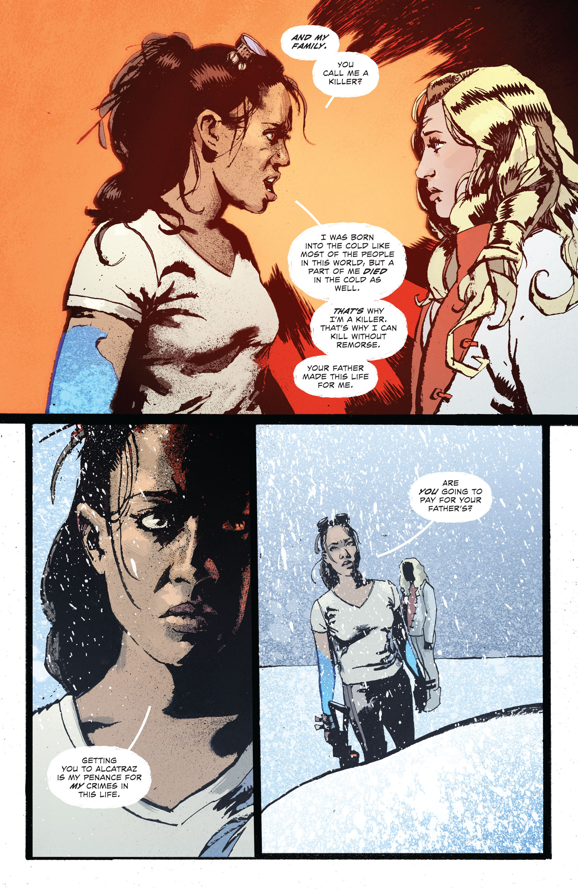 Read online Frostbite comic -  Issue #5 - 17