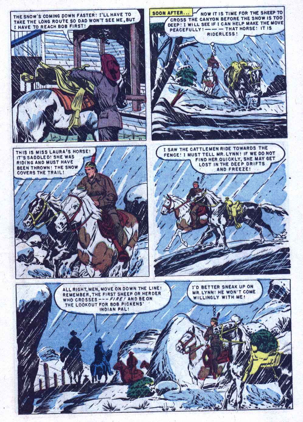 Read online Lone Ranger's Companion Tonto comic -  Issue #4 - 13