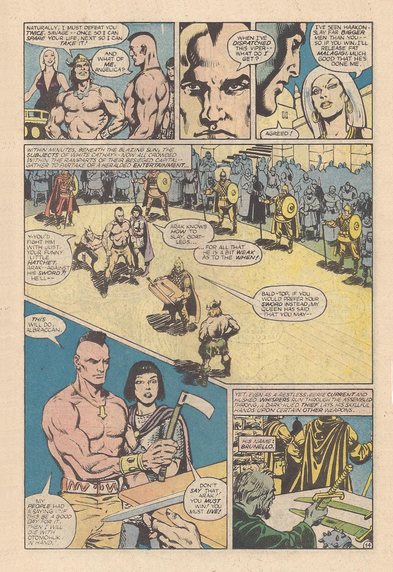 Read online Arak Son of Thunder comic -  Issue #22 - 19