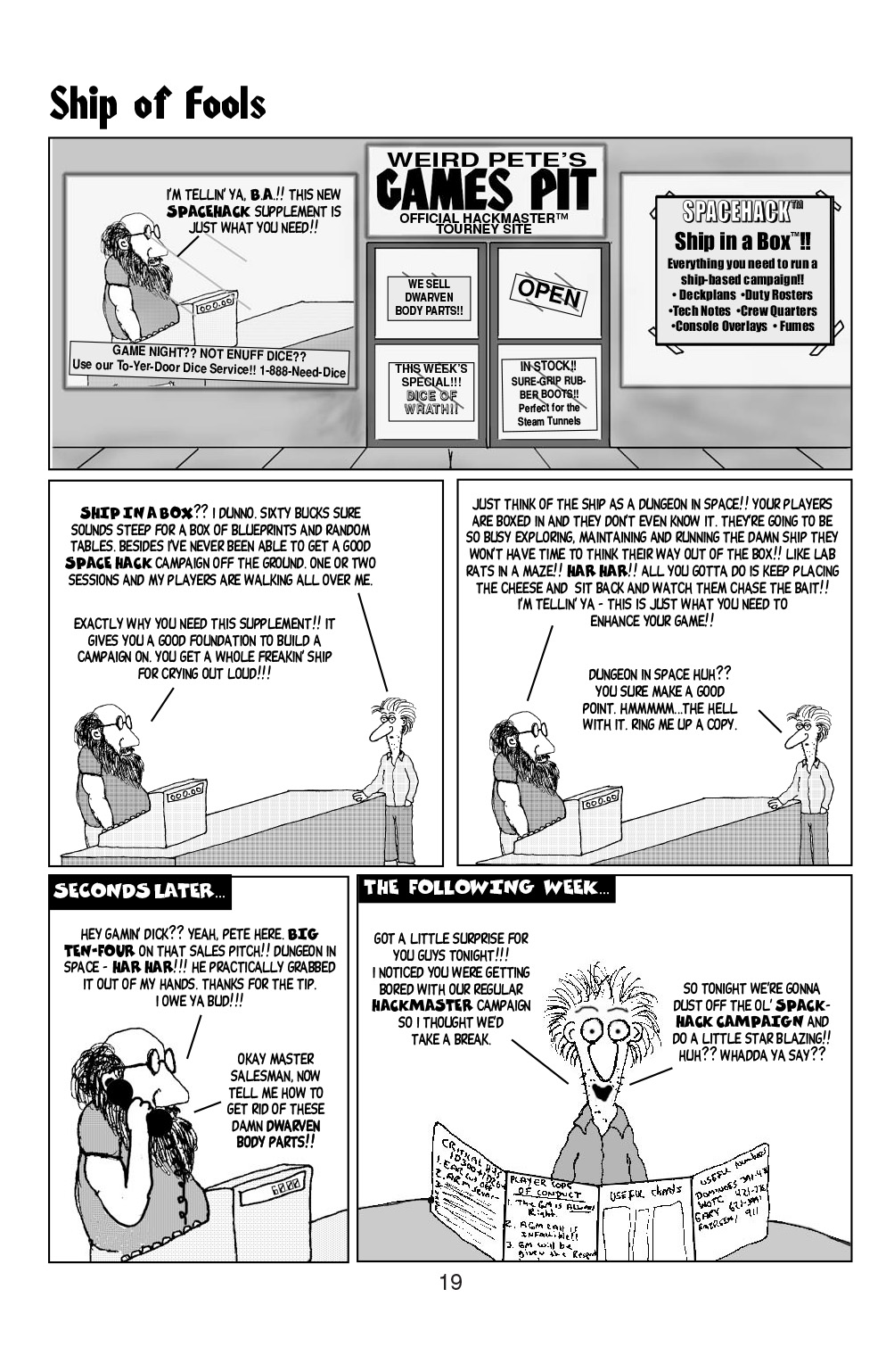 Read online Knights of the Dinner Table comic -  Issue #16 - 21