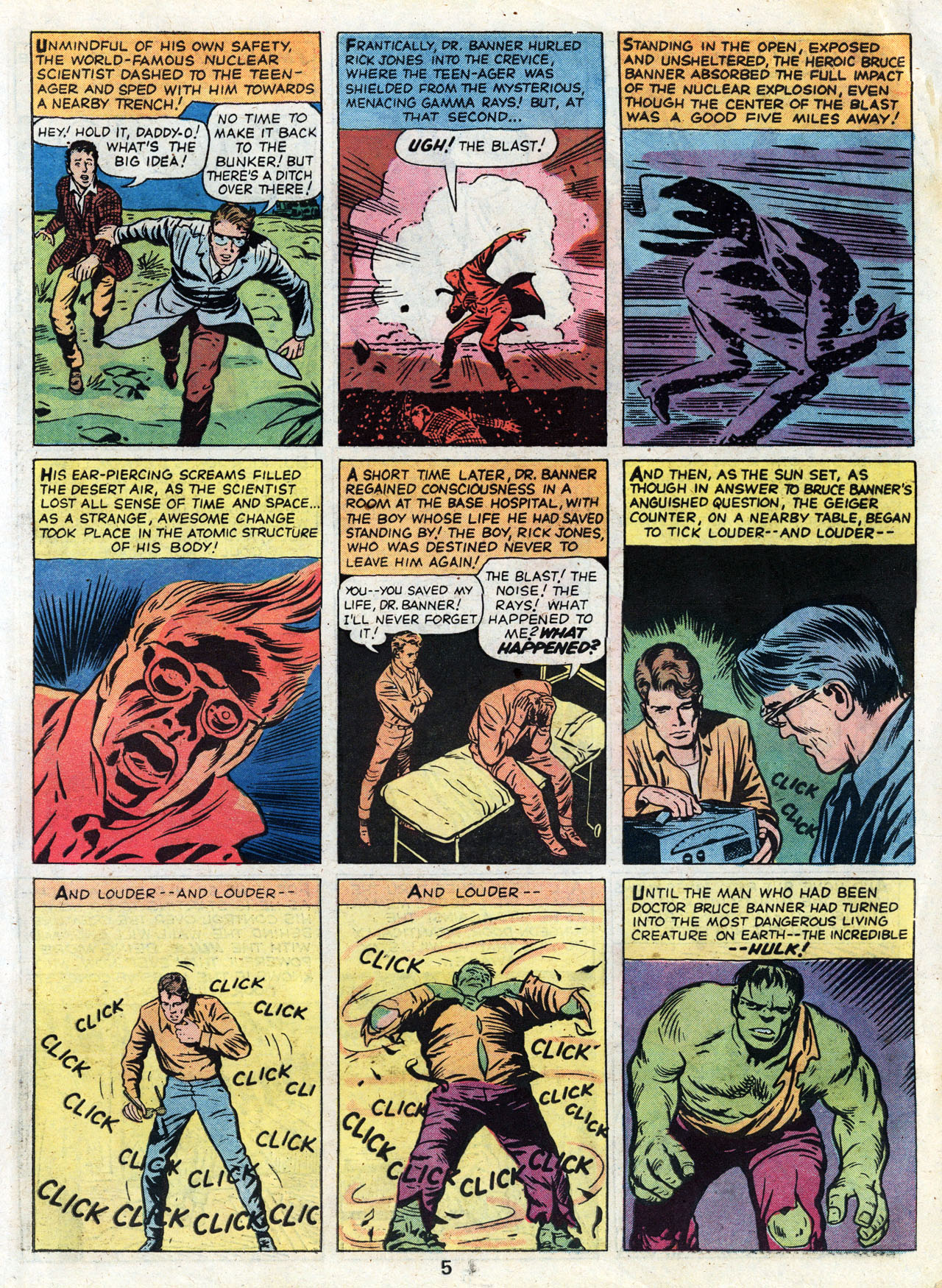 Read online Marvel Treasury Edition comic -  Issue #5 - 4