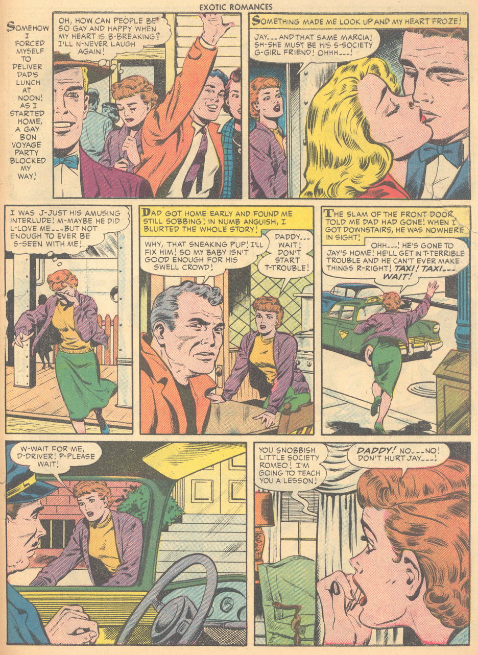 Read online Exotic Romances comic -  Issue #31 - 31