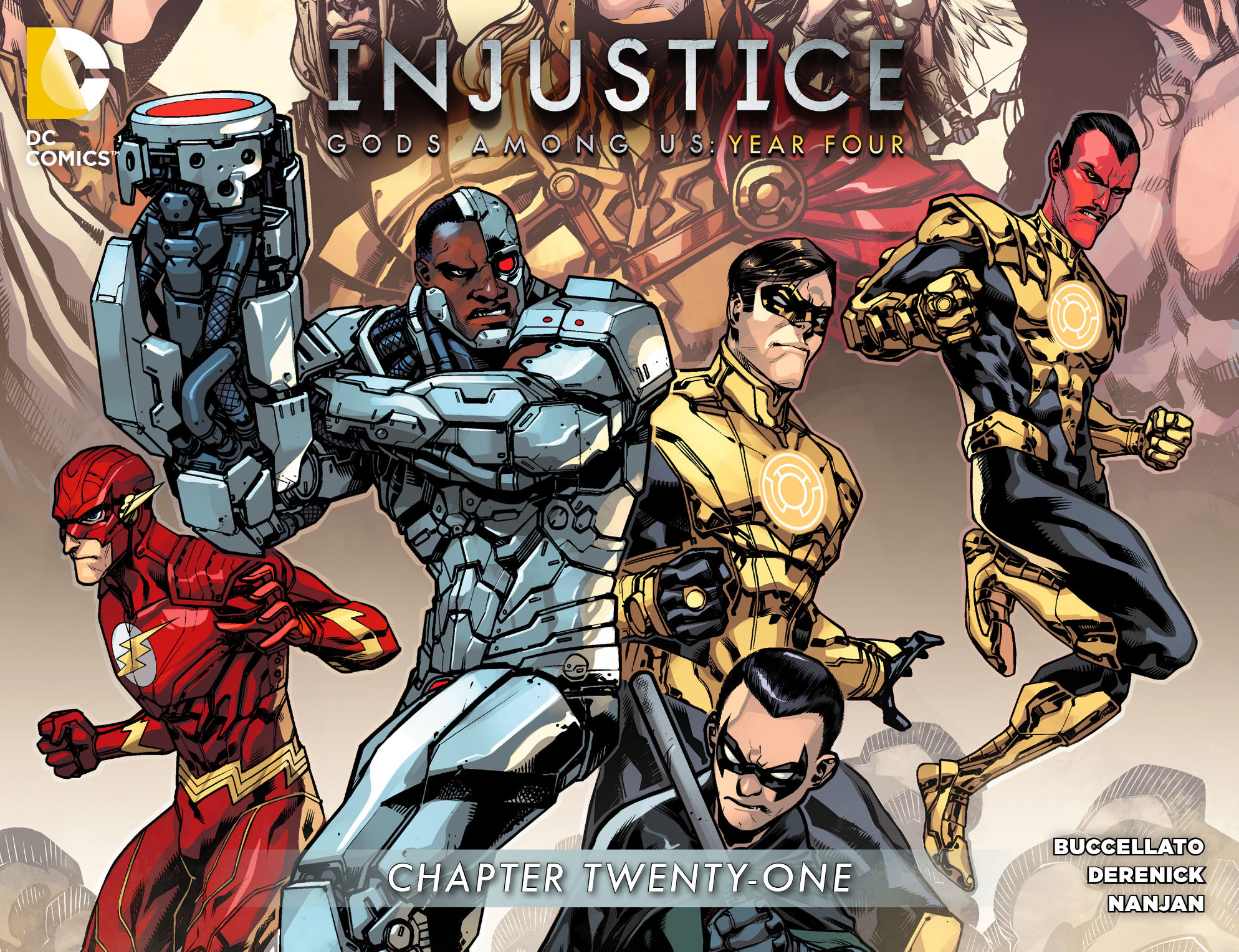 Read online Injustice: Gods Among Us Year Four comic -  Issue #21 - 1