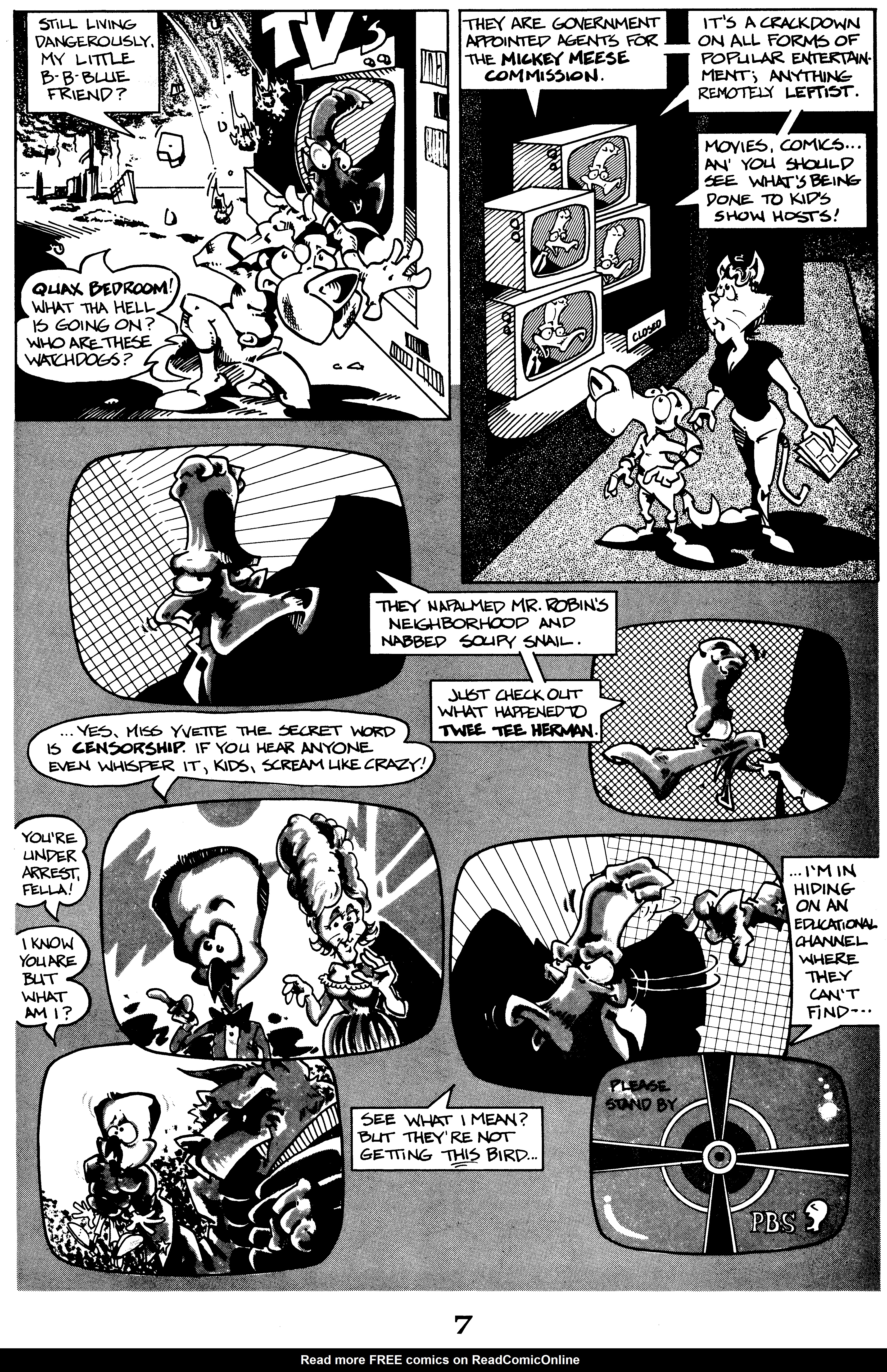 Read online Critters comic -  Issue #22 - 9