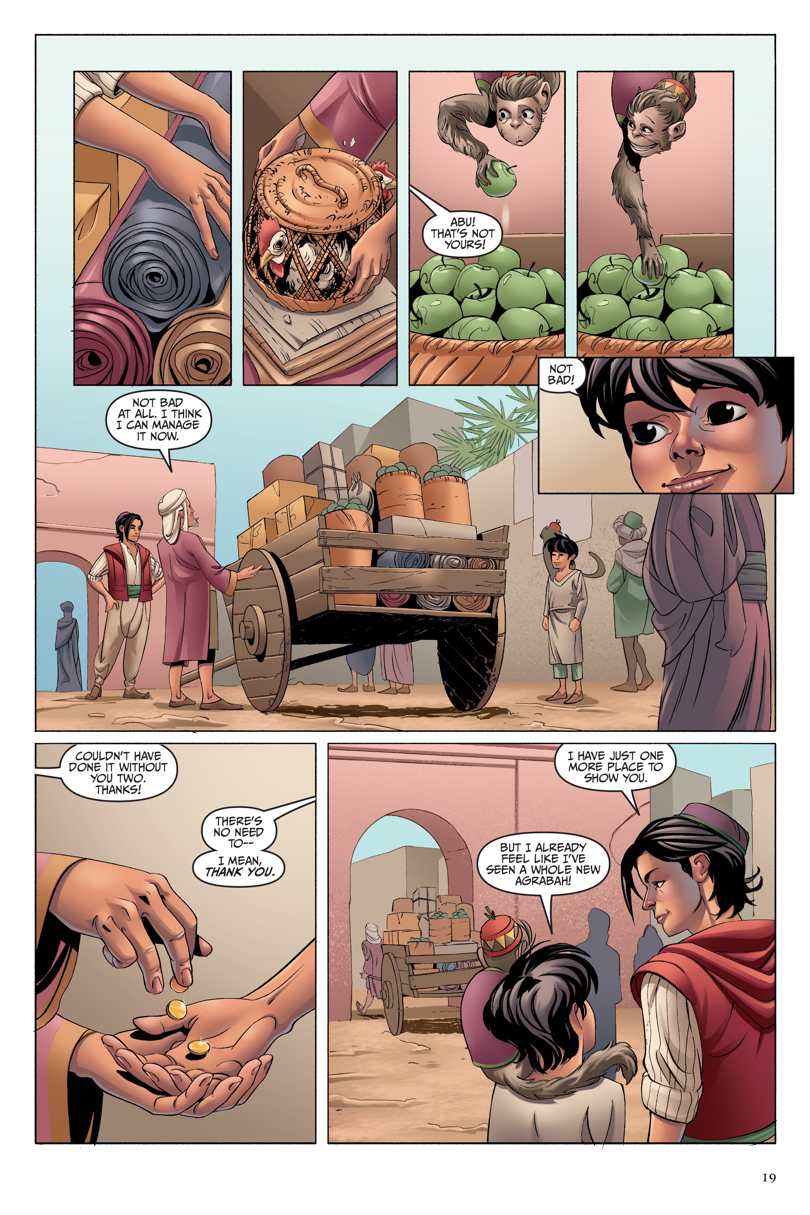 Read online Disney Aladdin: Four Tales of Agrabah comic -  Issue # TPB - 19