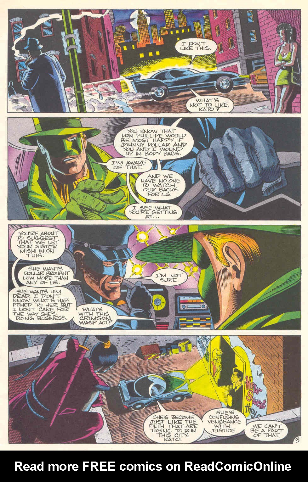 Read online The Green Hornet (1991) comic -  Issue #3 - 4