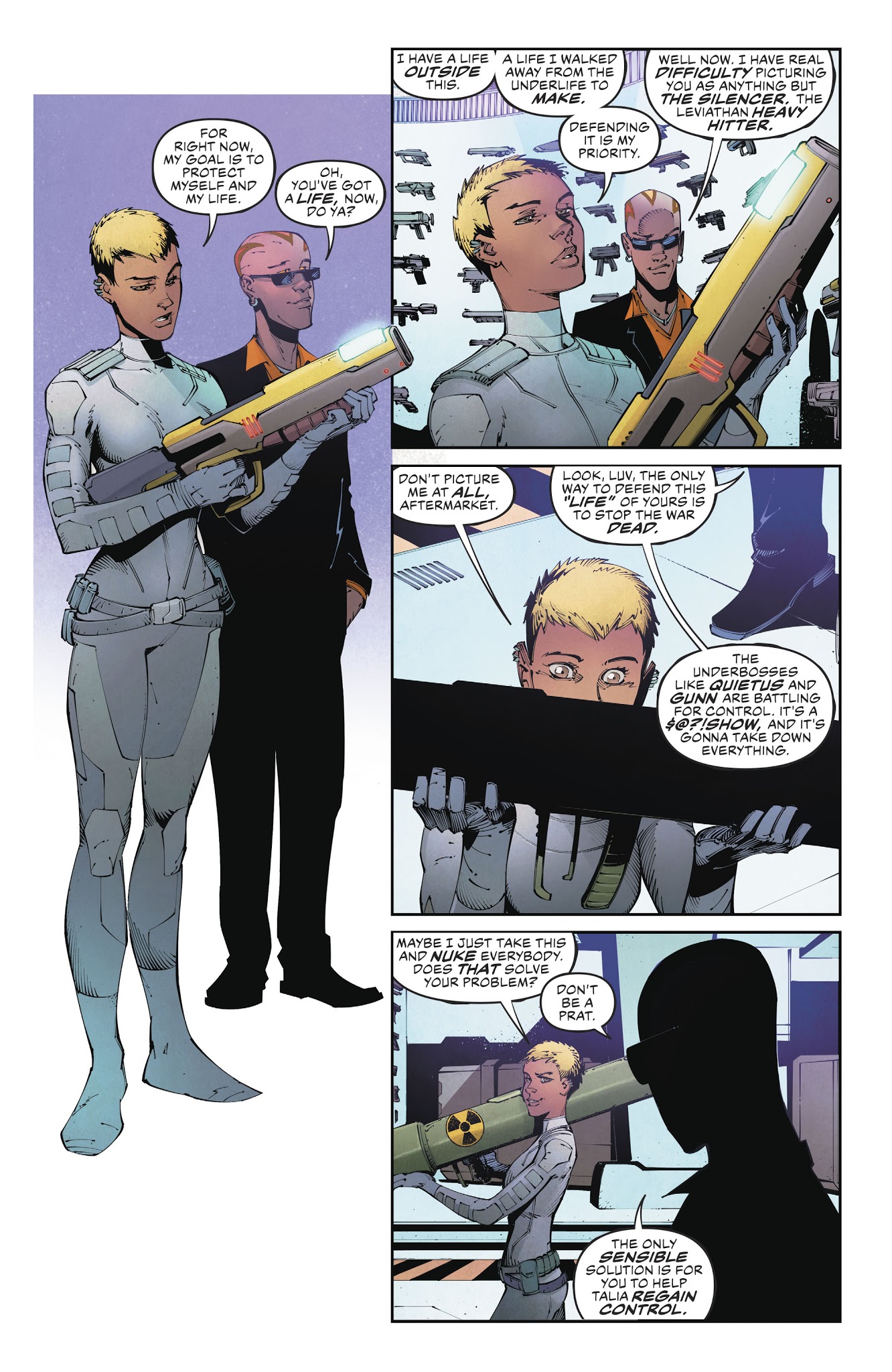 Read online The Silencer comic -  Issue #4 - 13