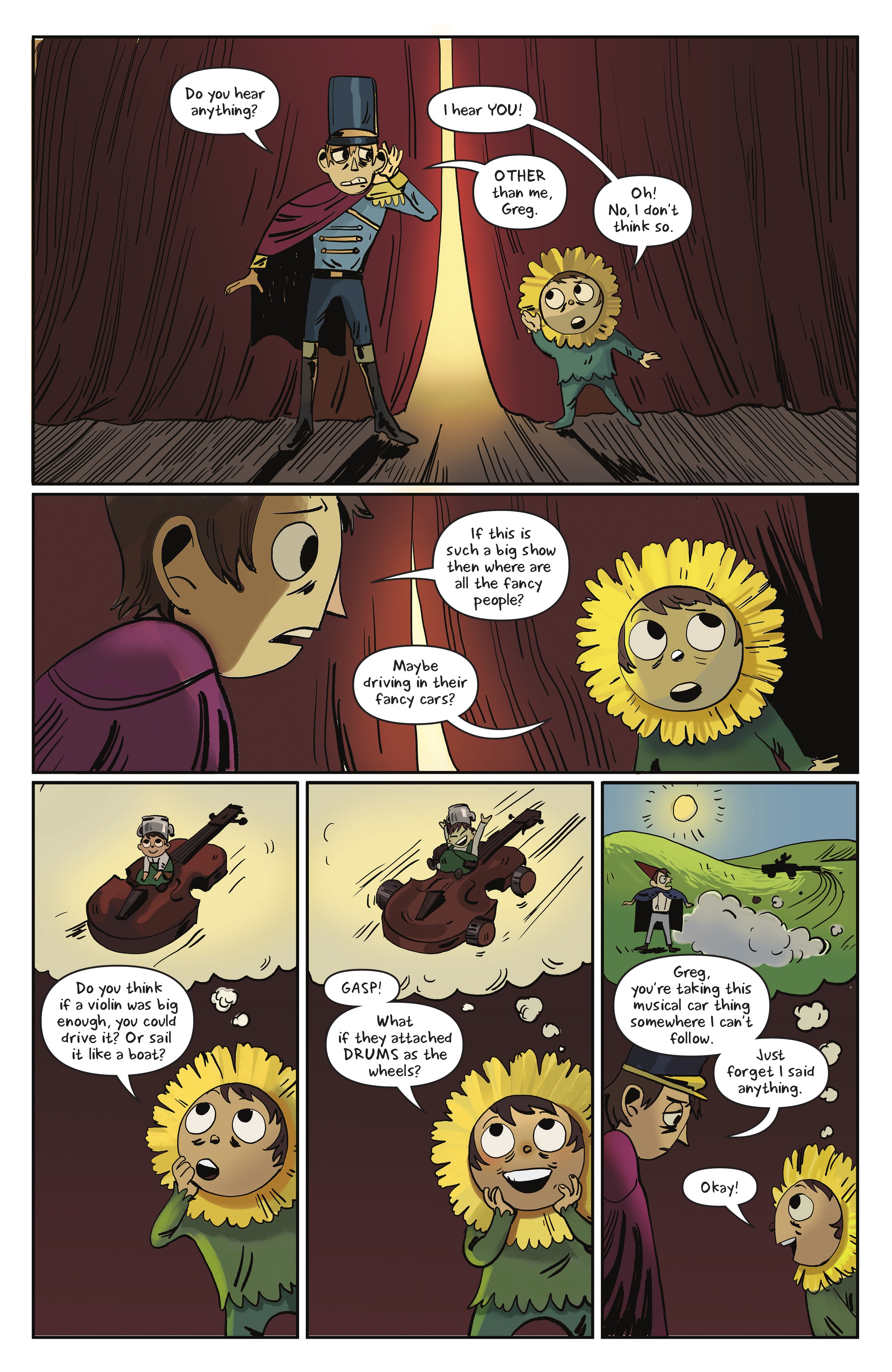 Read online Over the Garden Wall: Soulful Symphonies comic -  Issue # TPB - 79