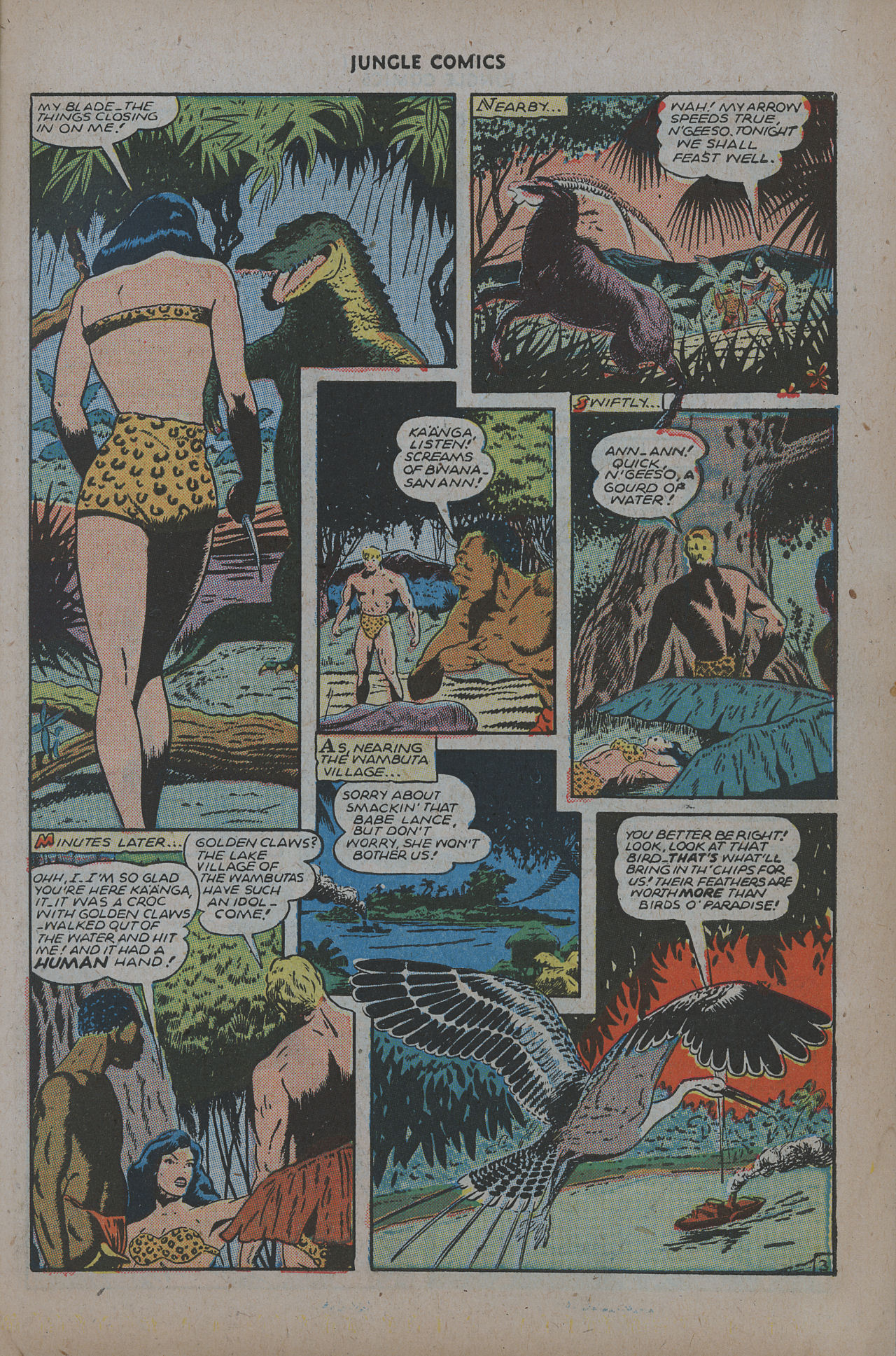 Read online Jungle Comics comic -  Issue #71 - 5