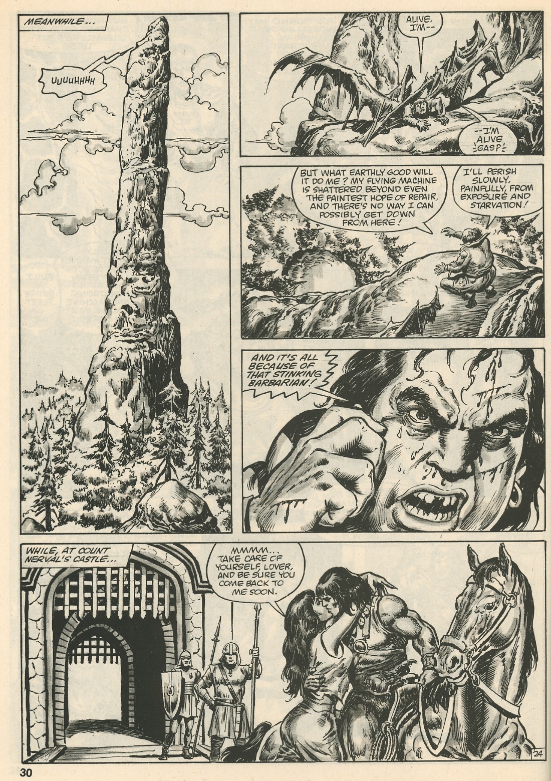 Read online The Savage Sword Of Conan comic -  Issue #108 - 30