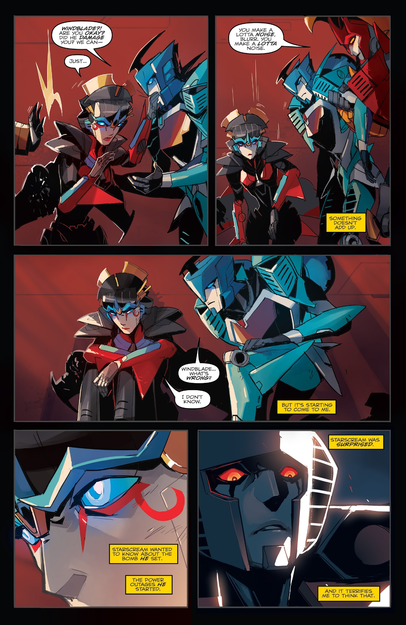 Read online The Transformers: Windblade (2018) comic -  Issue # TPB - 73