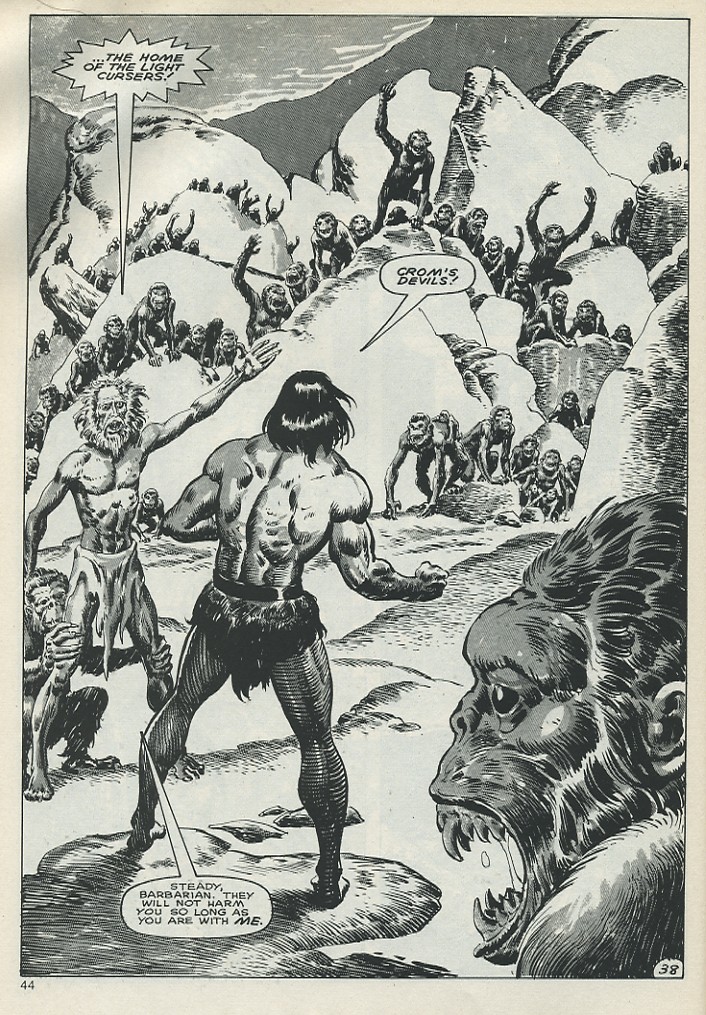 Read online The Savage Sword Of Conan comic -  Issue #134 - 44