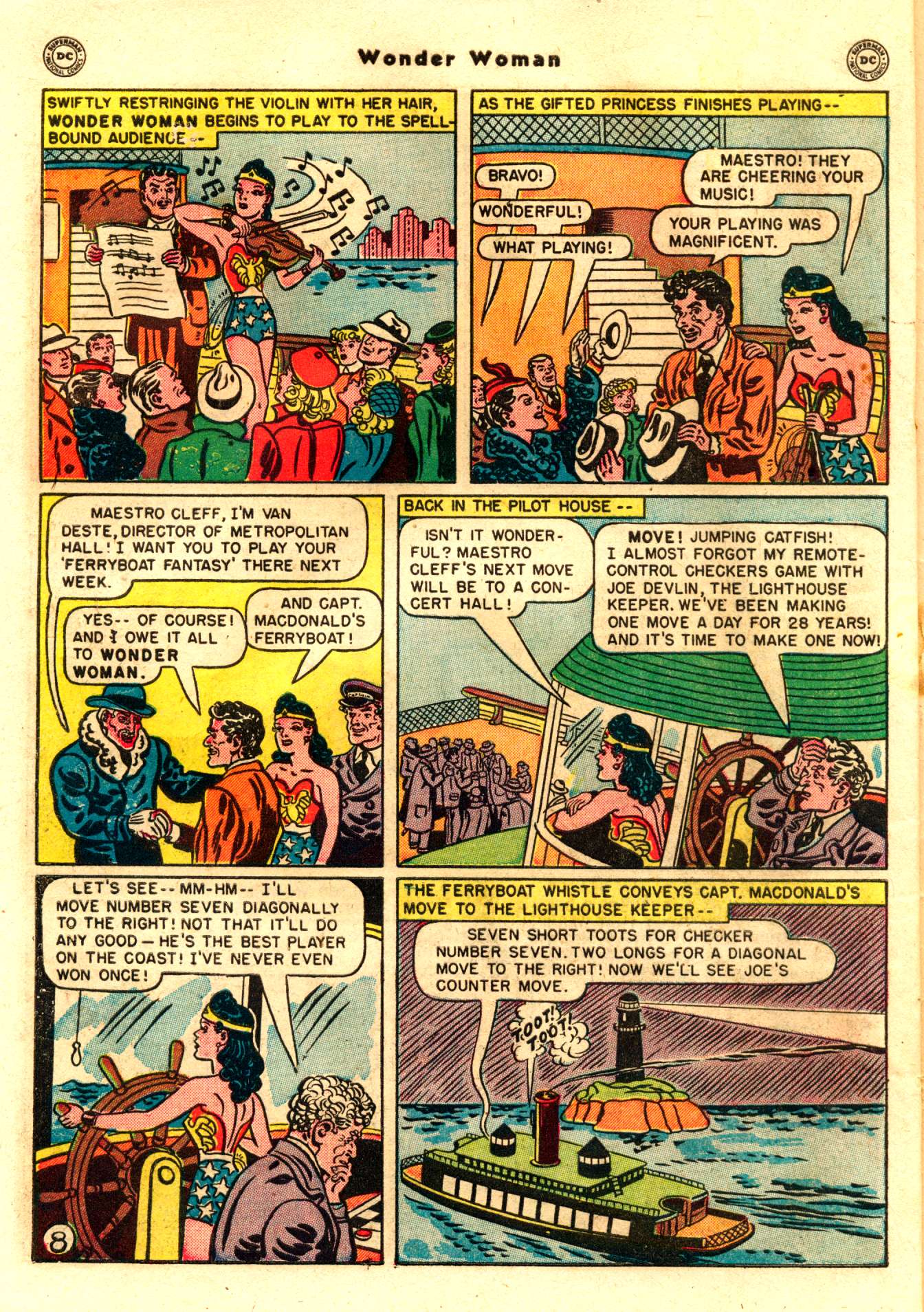 Read online Wonder Woman (1942) comic -  Issue #40 - 44