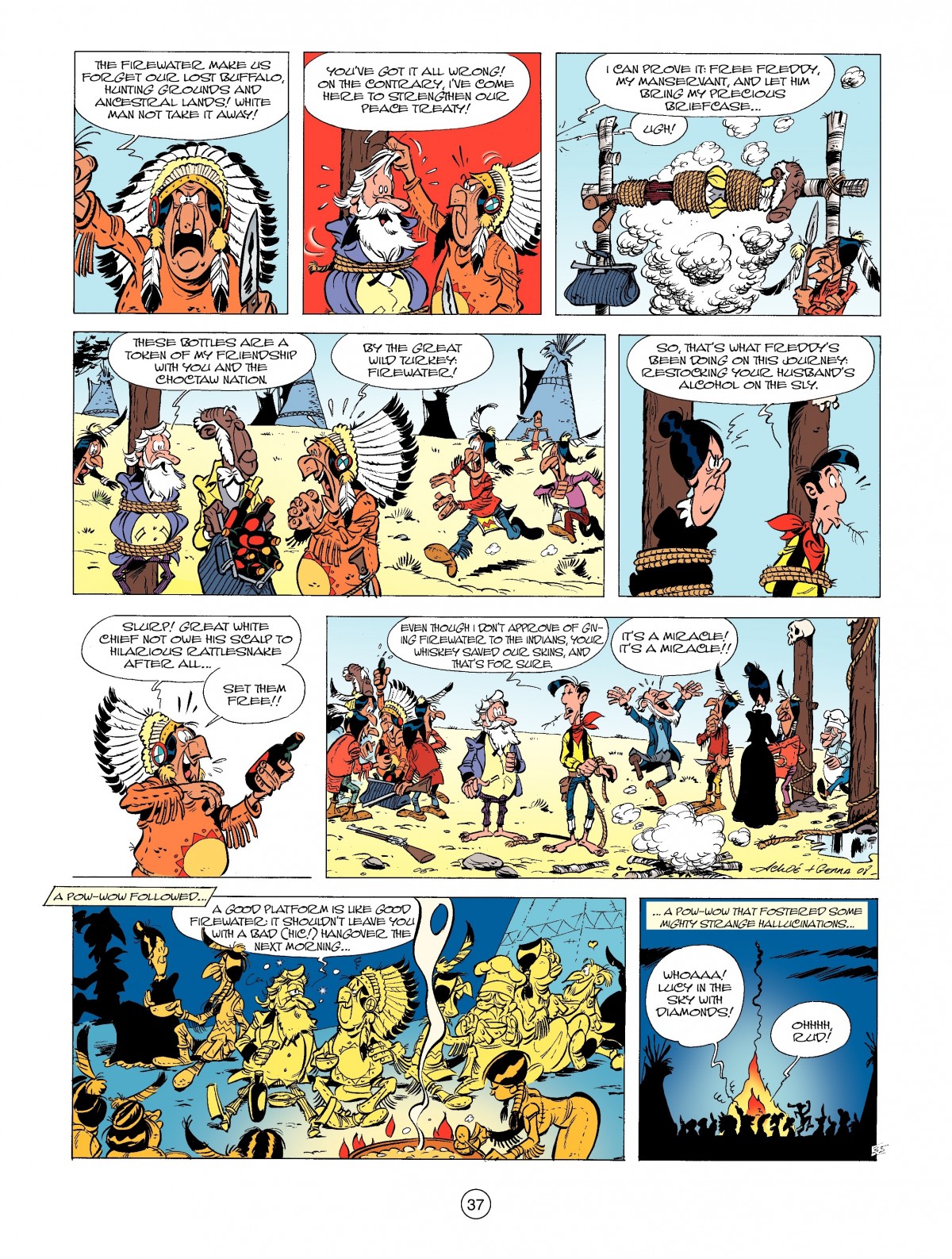 Read online A Lucky Luke Adventure comic -  Issue #39 - 37