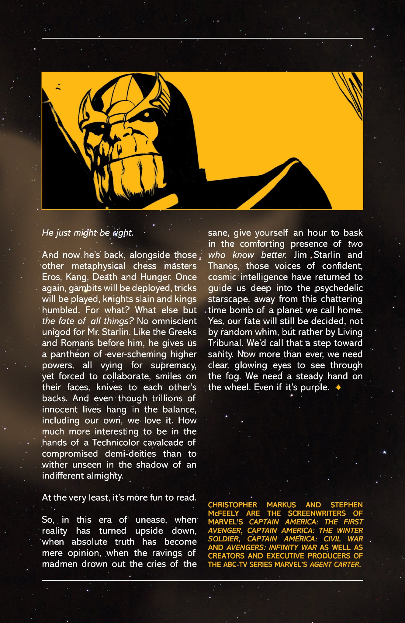 Read online Thanos: The Infinity Siblings comic -  Issue # TPB - 5