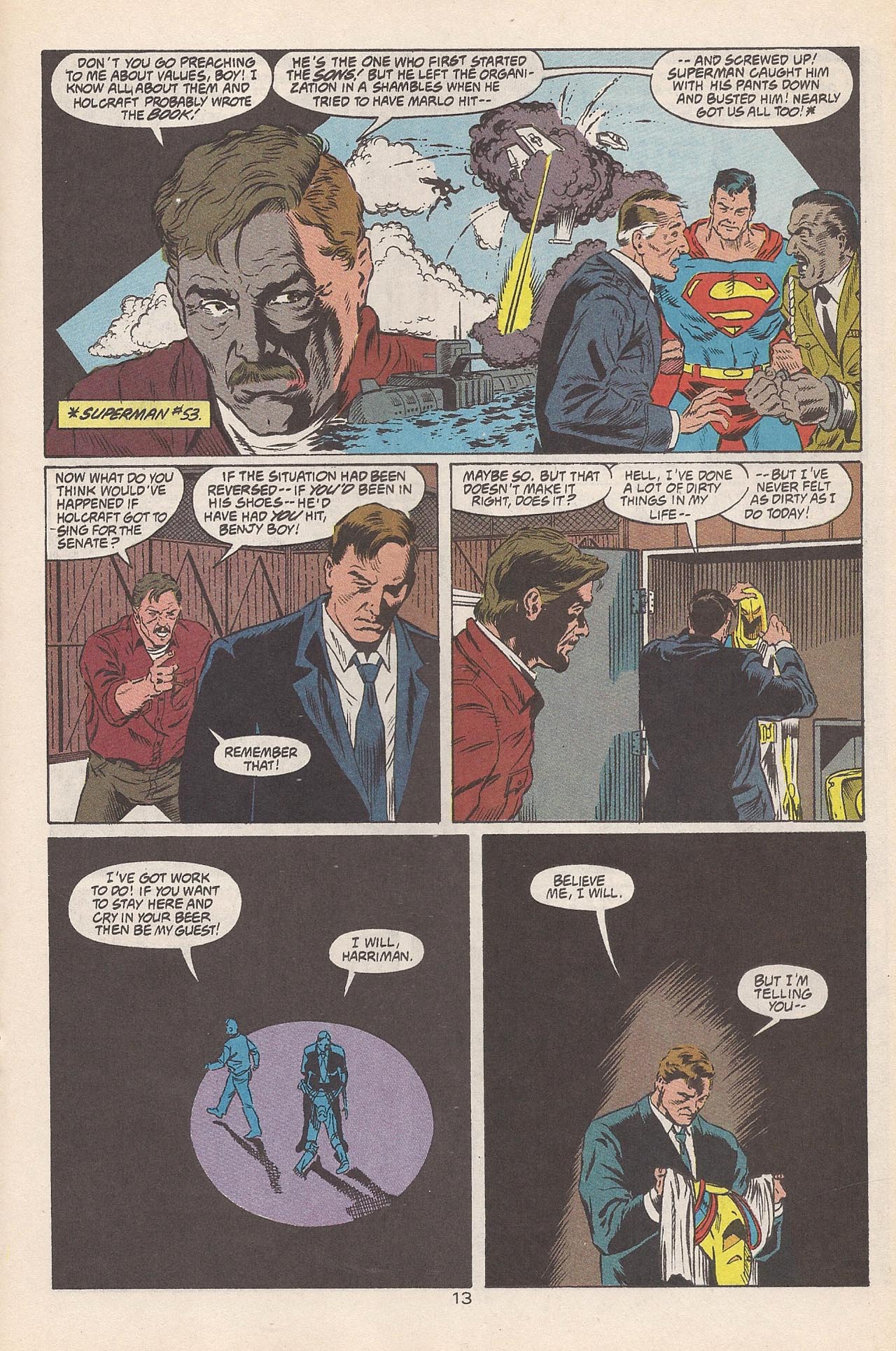 Read online Superman (1987) comic -  Issue #69 - 19