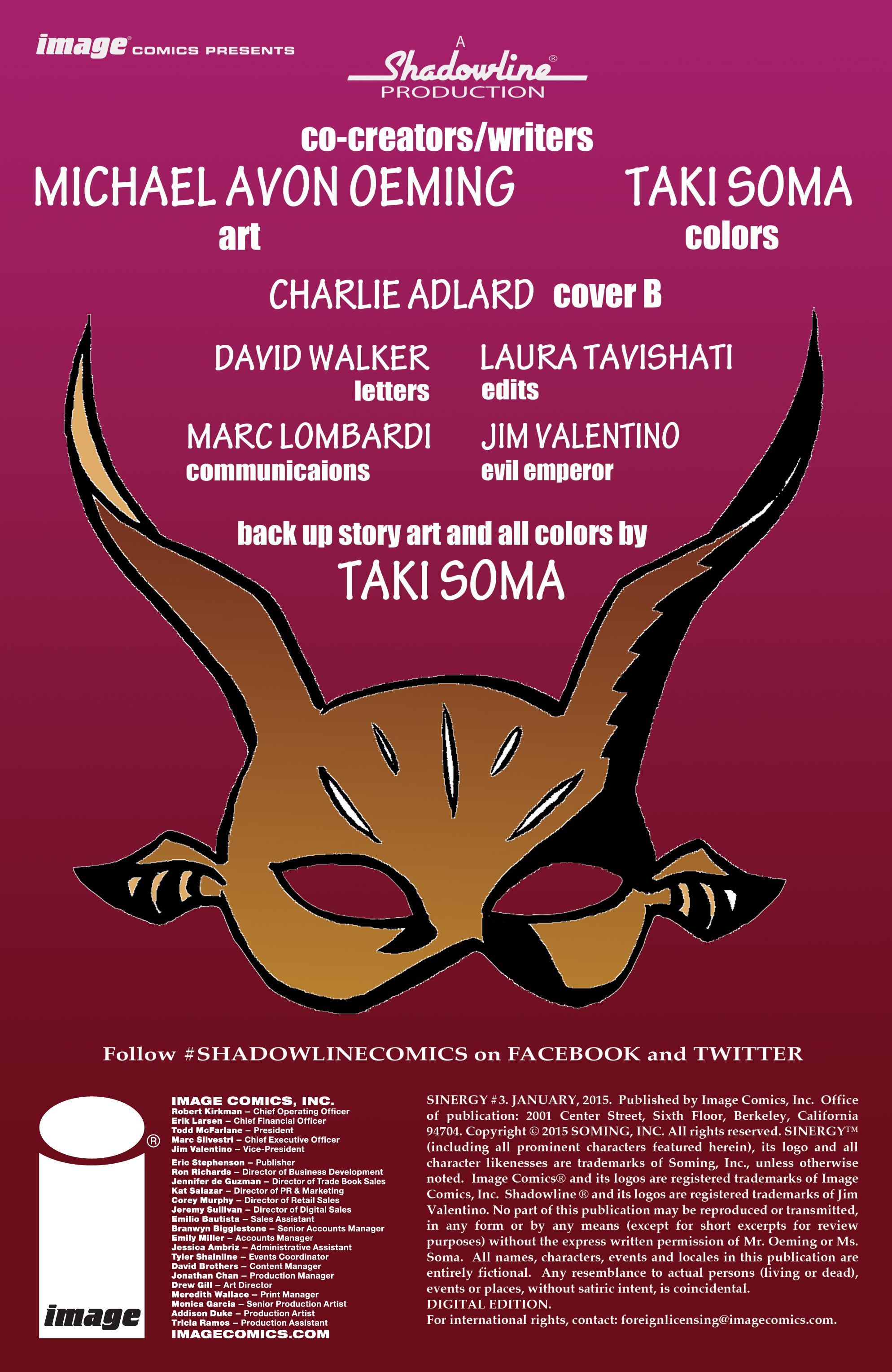 Read online Sinergy comic -  Issue #3 - 2