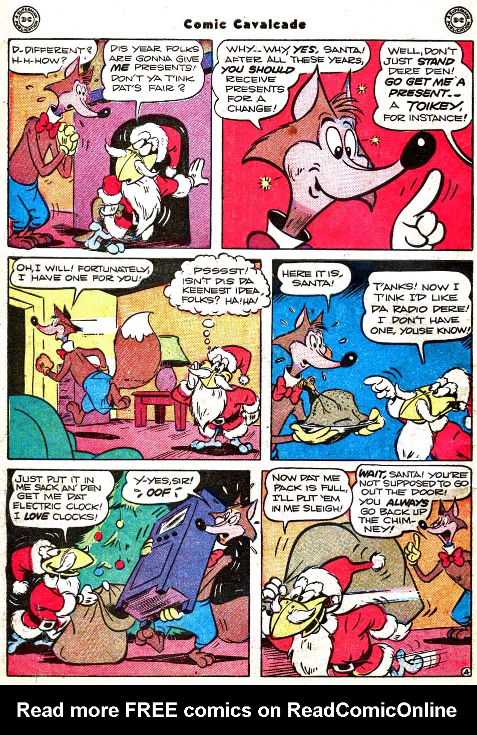 Read online Comic Cavalcade comic -  Issue #31 - 6