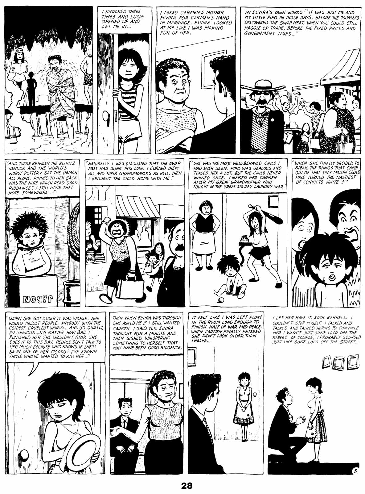 Read online Love and Rockets (1982) comic -  Issue #20 - 31