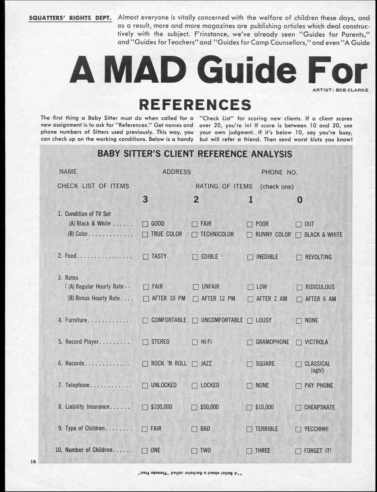 Read online MAD comic -  Issue #64 - 18