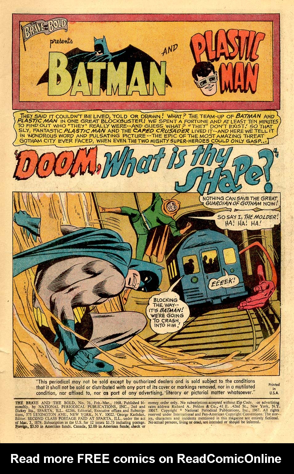 Read online The Brave and the Bold (1955) comic -  Issue #76 - 3