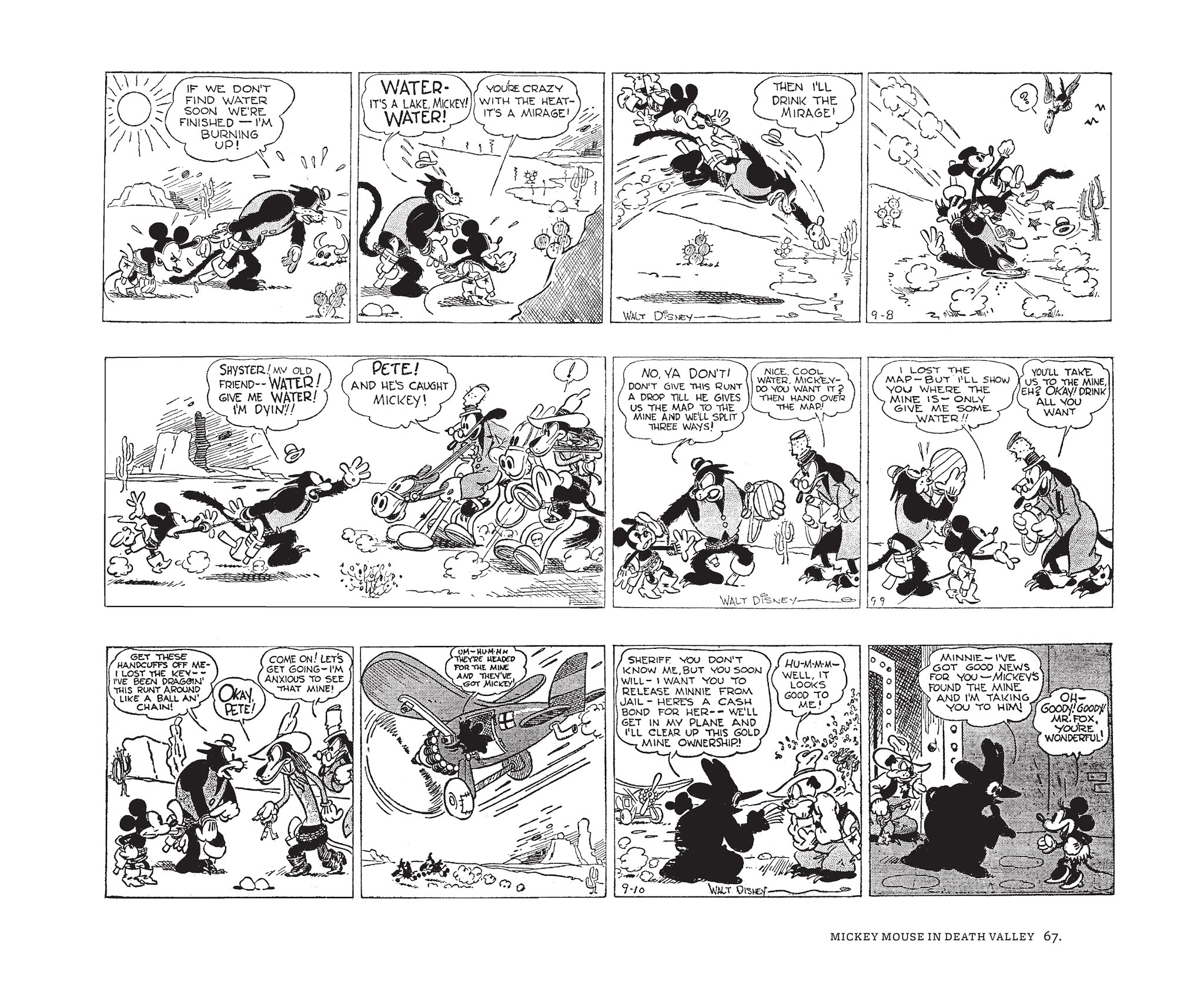 Read online Walt Disney's Mickey Mouse by Floyd Gottfredson comic -  Issue # TPB 1 (Part 1) - 67