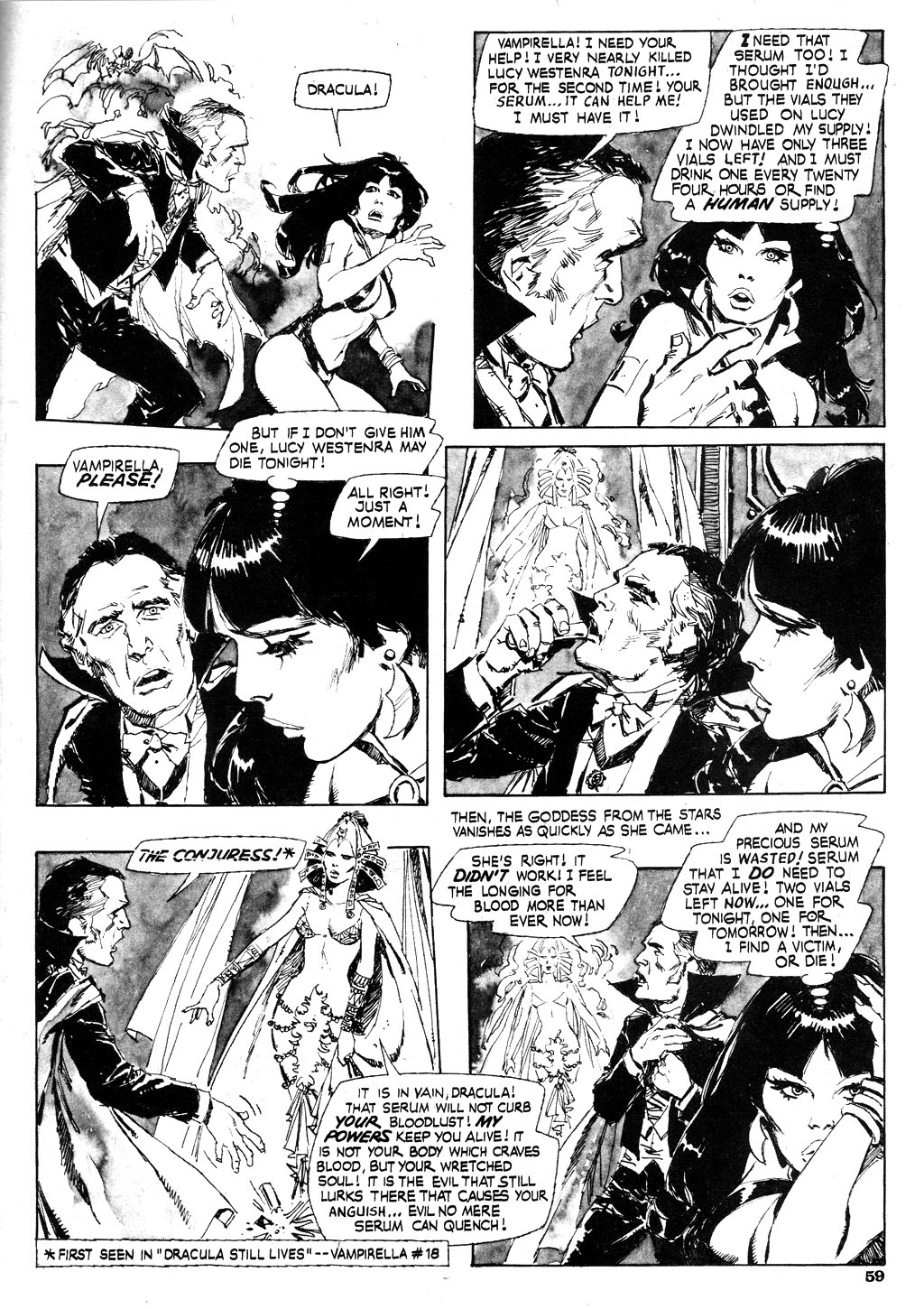 Read online Vampirella (1969) comic -  Issue #100 - 59