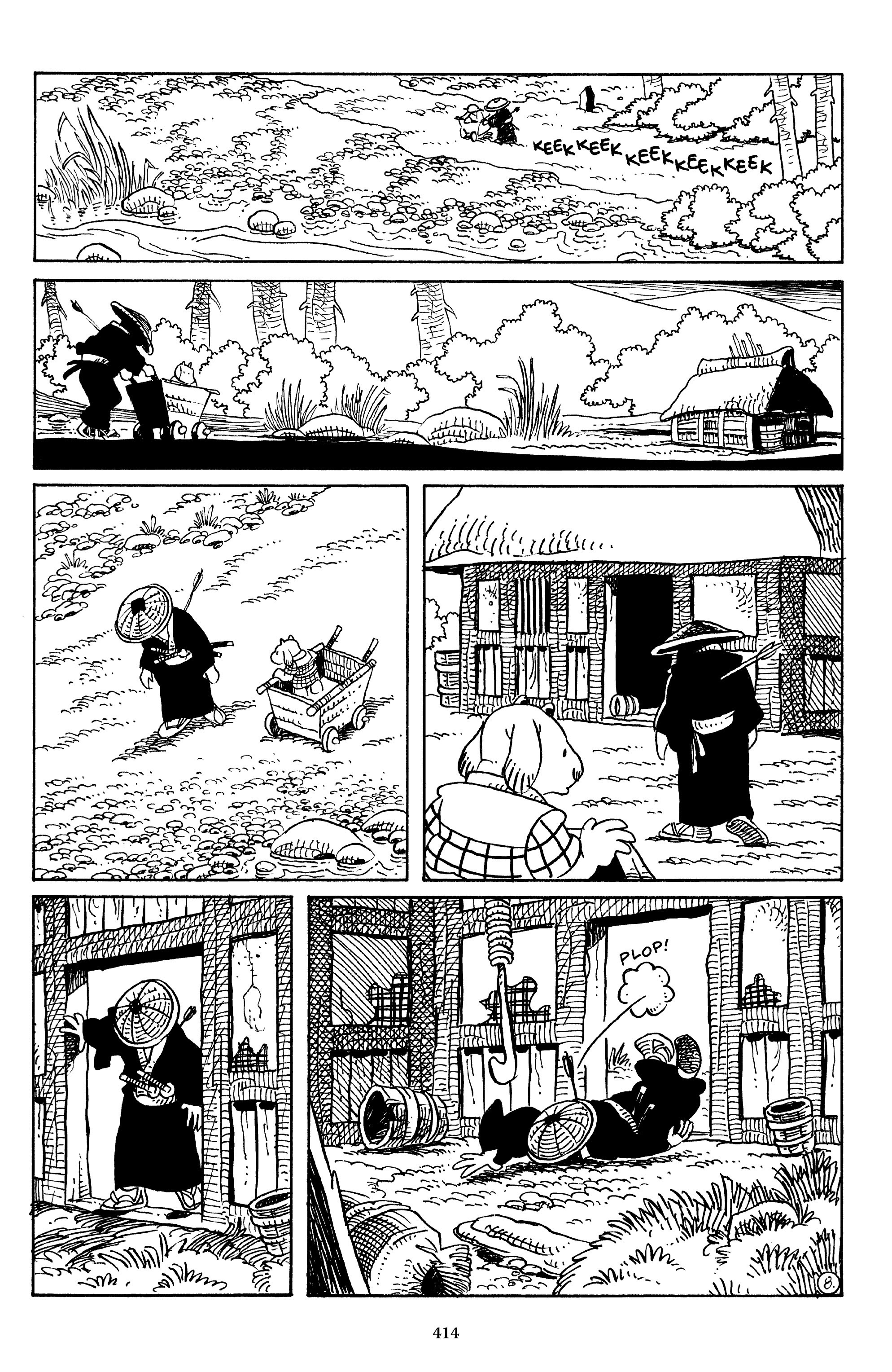 Read online The Usagi Yojimbo Saga comic -  Issue # TPB 4 - 410